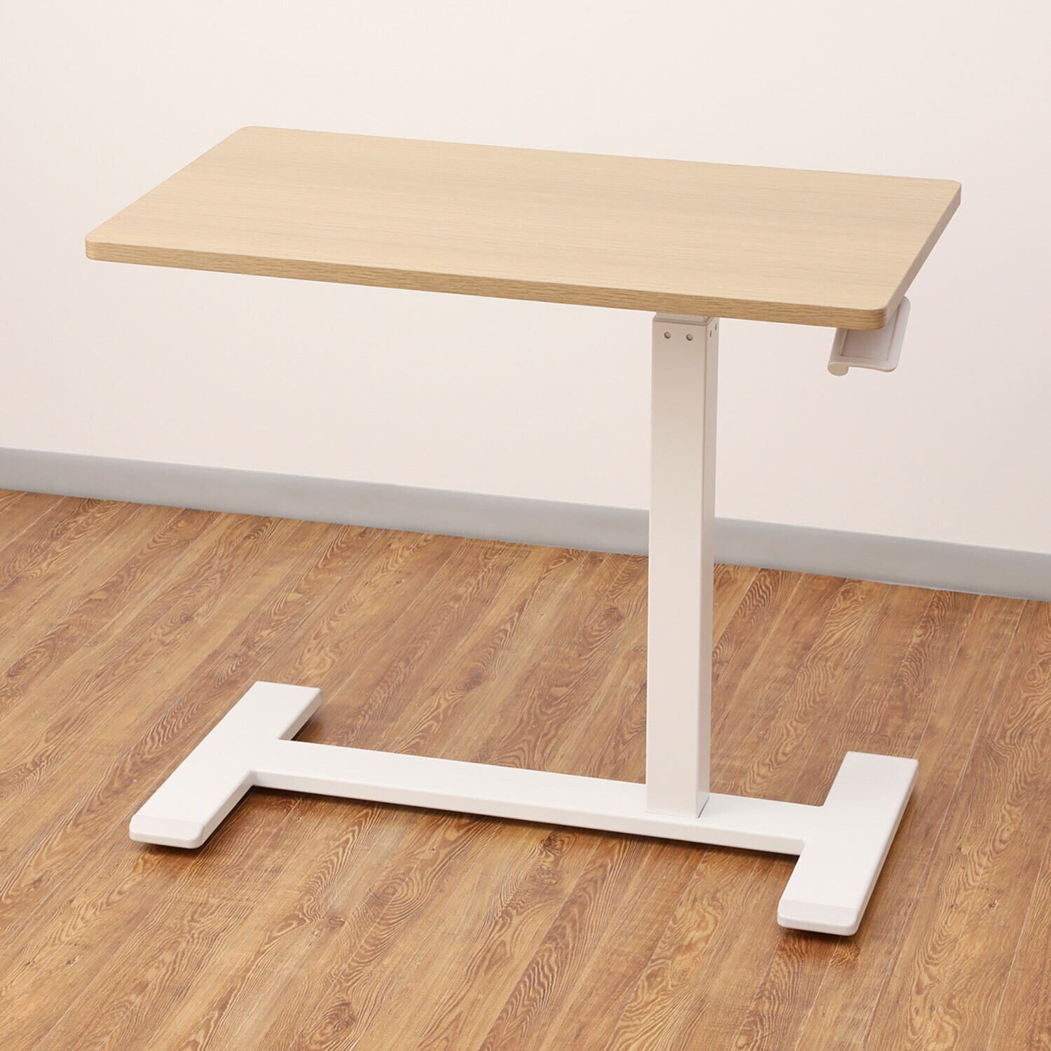 ＹＡＭＡＺＥＮ 簡単に高さが変えられて 移動もらくちん！ レバー式昇降テーブル