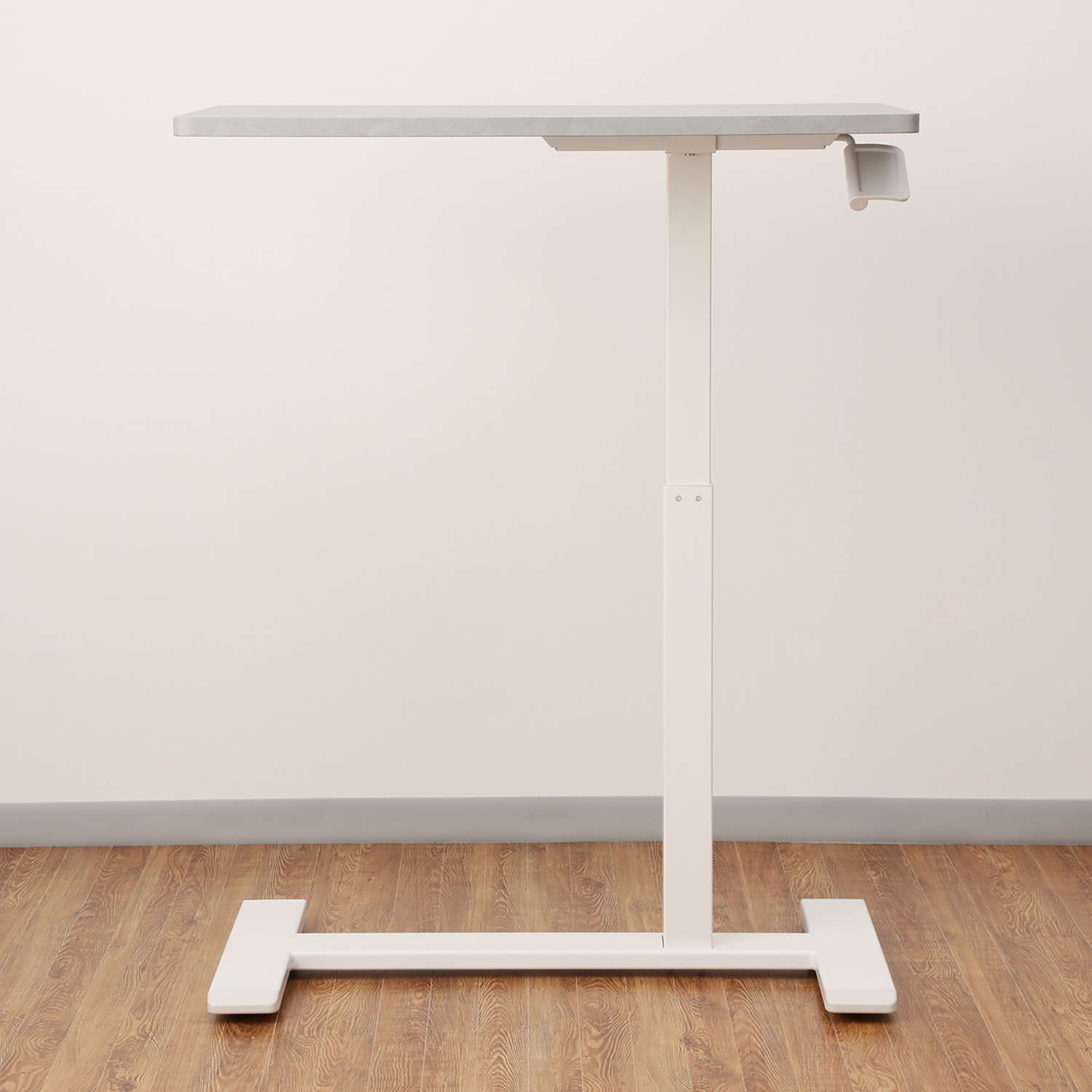 ＹＡＭＡＺＥＮ 簡単に高さが変えられて 移動もらくちん！ レバー式昇降テーブル