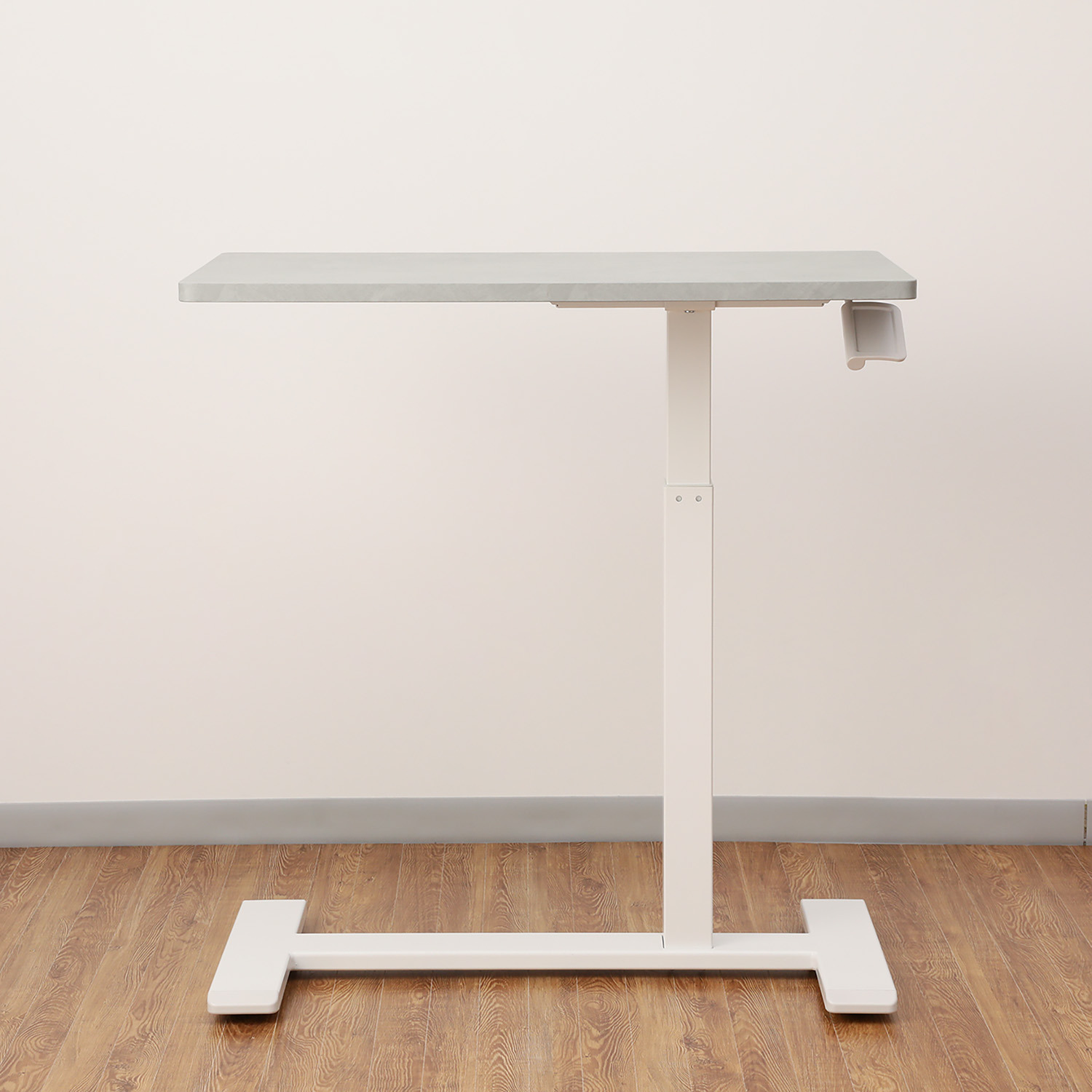 ＹＡＭＡＺＥＮ 簡単に高さが変えられて 移動もらくちん！ レバー式昇降テーブル