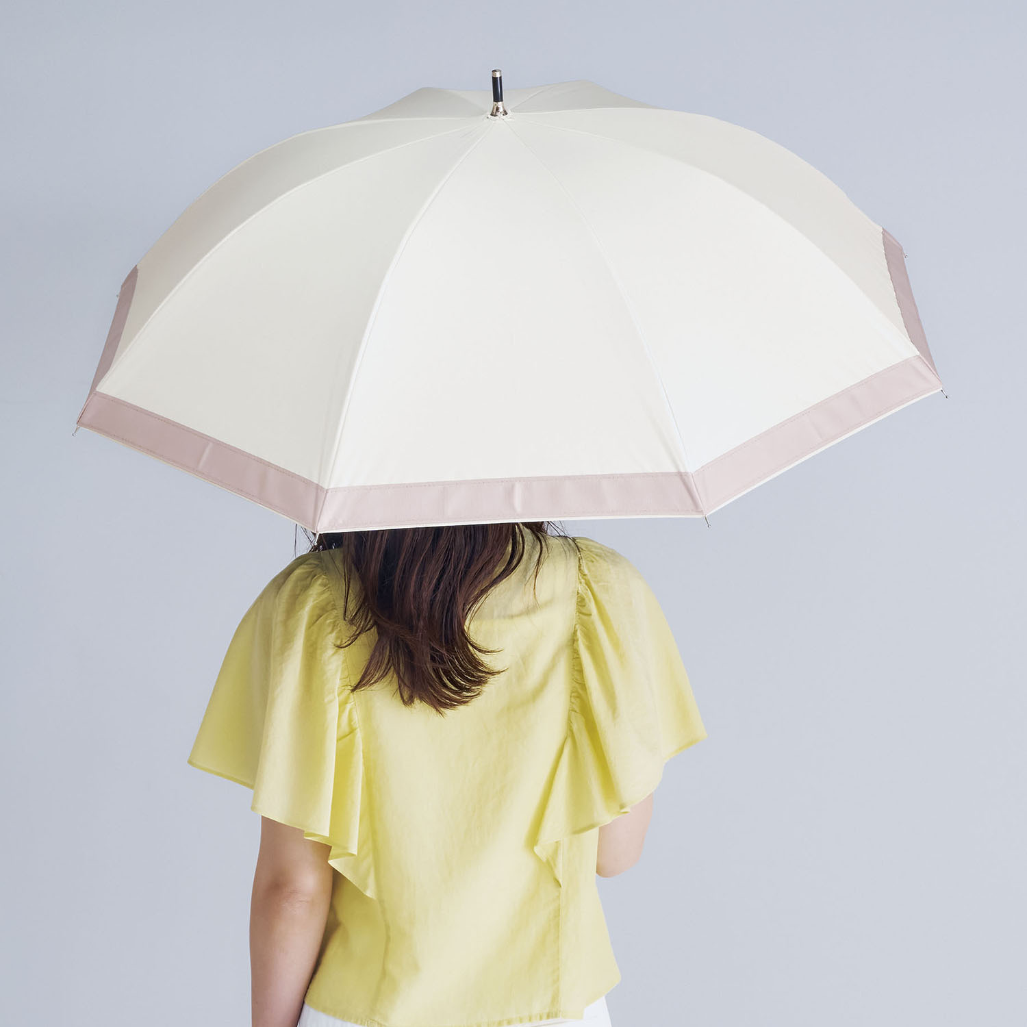 サンブロックラボ 遮夏クール晴雨兼用傘 ＜ロング＞ 