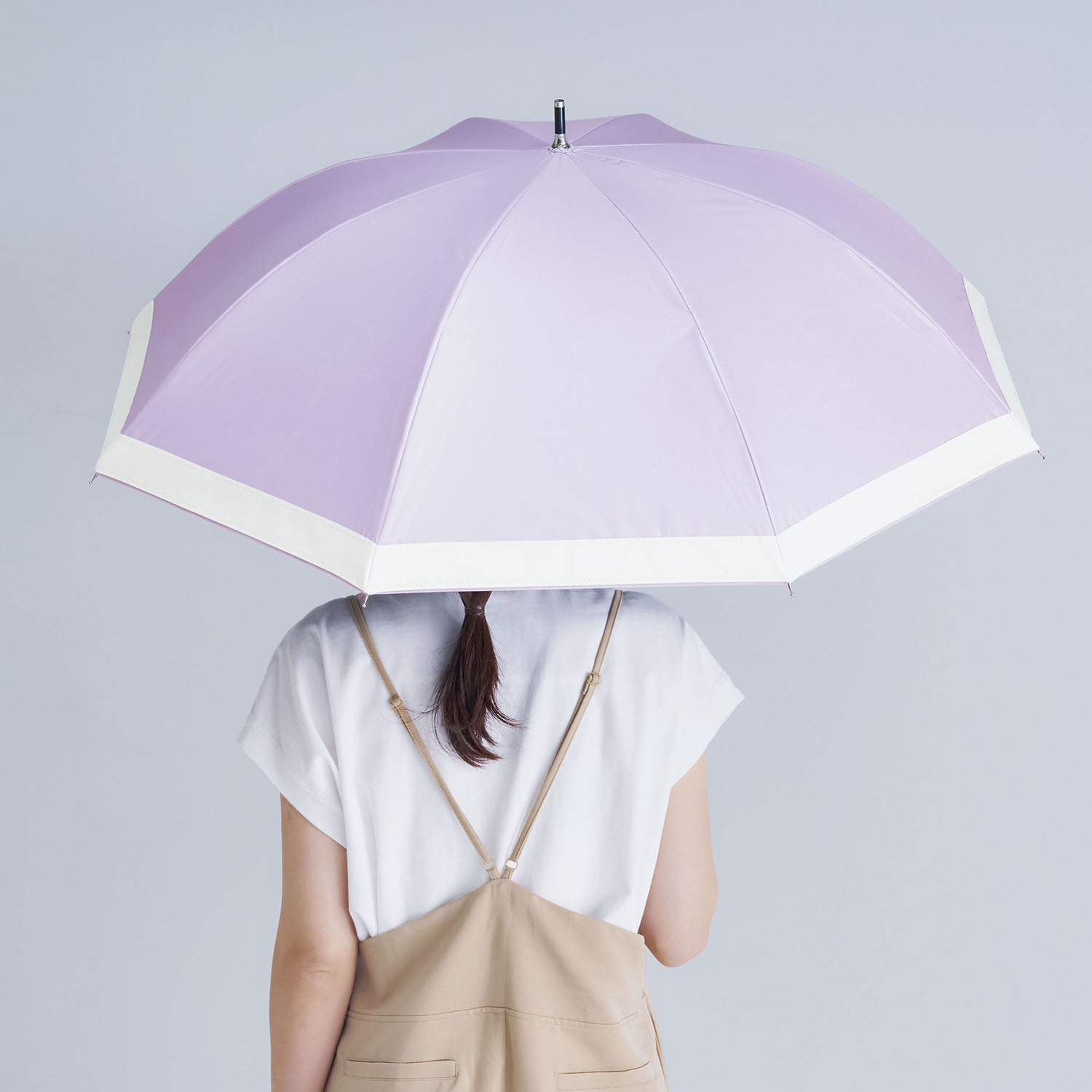 サンブロックラボ 遮夏クール晴雨兼用傘 ＜ロング＞ 