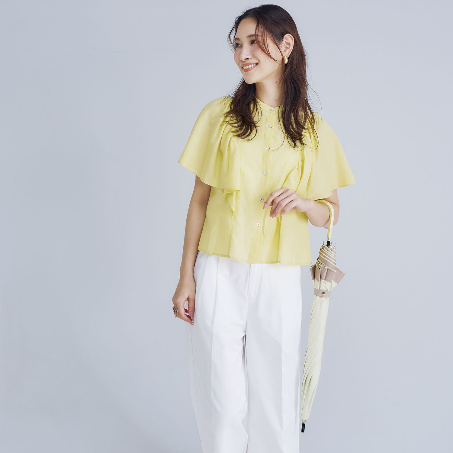 サンブロックラボ 遮夏クール晴雨兼用傘 ＜ロング＞ 