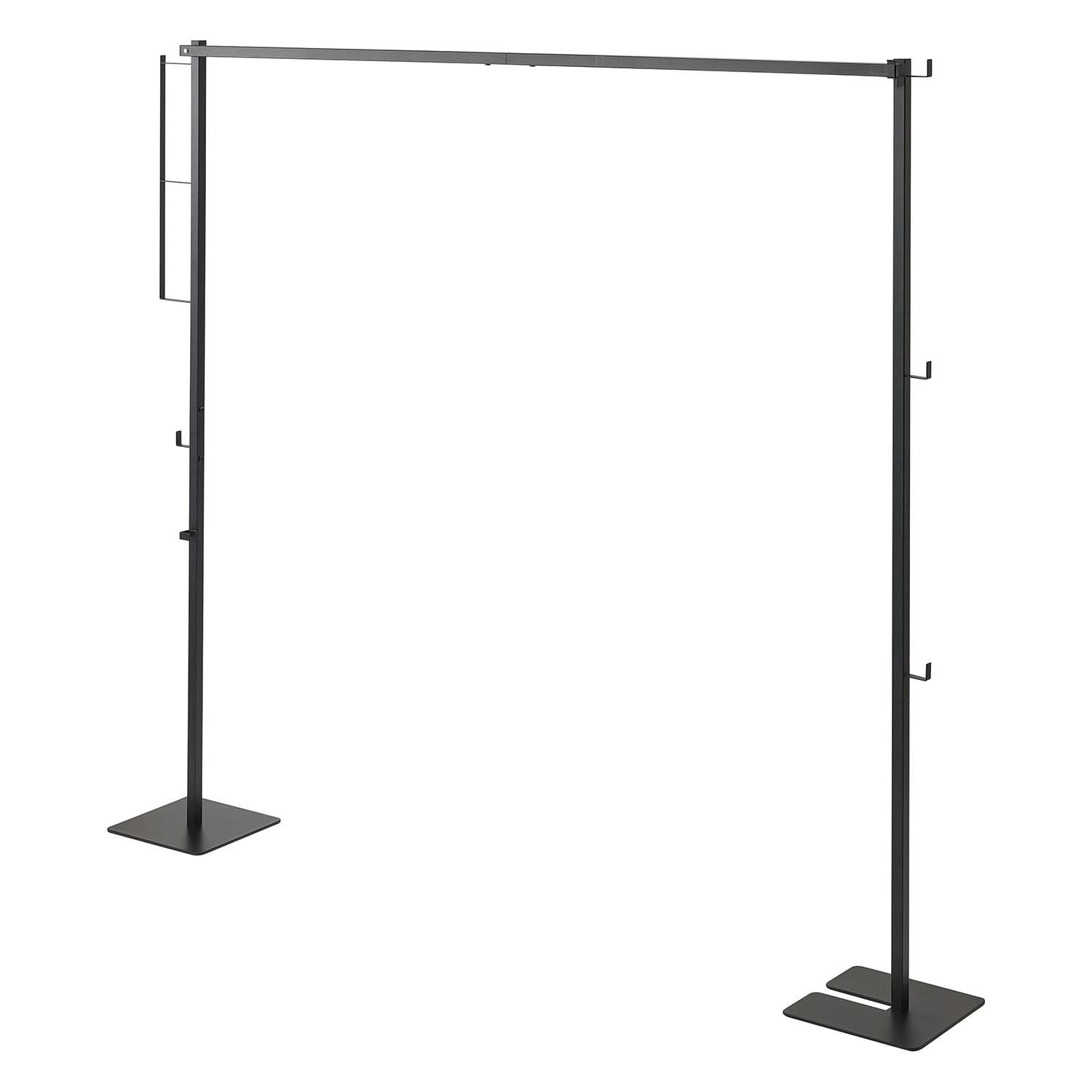 山崎実業　タワー サッと広げて簡単設置！ 折り畳み室内物干し