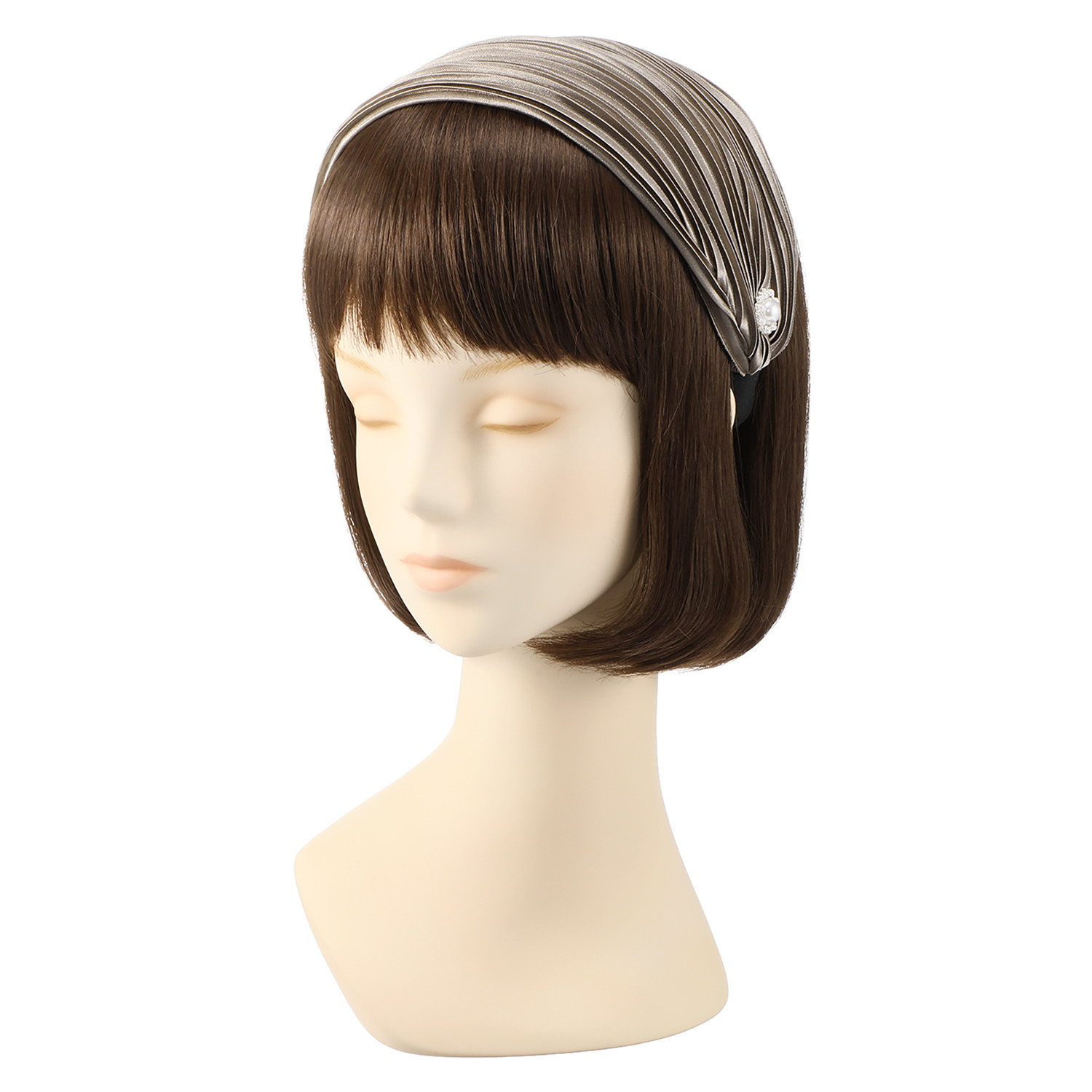 メイドバイスターズ 幅チェンジできて 髪・頭皮のお悩み 瞬間おしゃれカバー！ アレンジ多彩の ワイドカバーカチューシャ