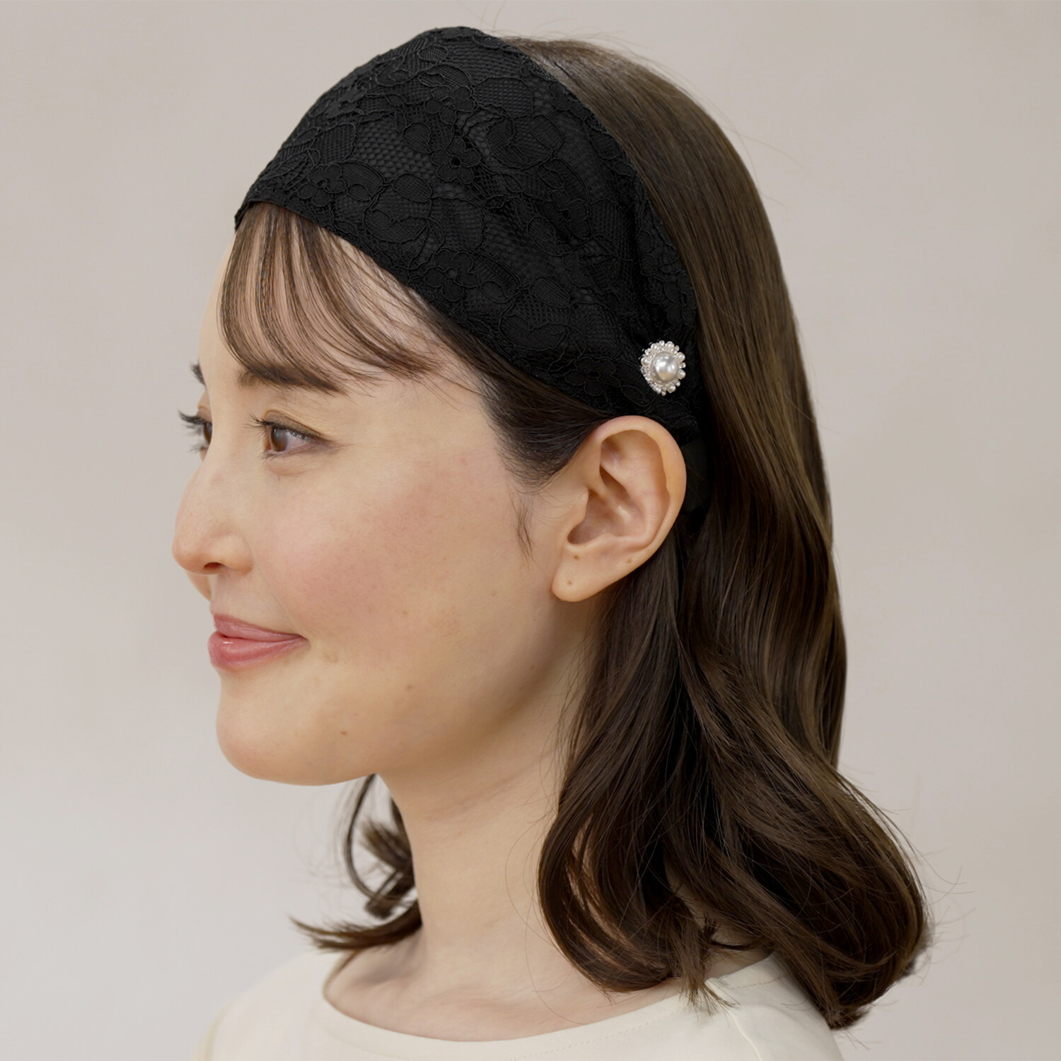 メイドバイスターズ 幅チェンジできて 髪・頭皮のお悩み 瞬間おしゃれカバー！ アレンジ多彩の ワイドカバーカチューシャ