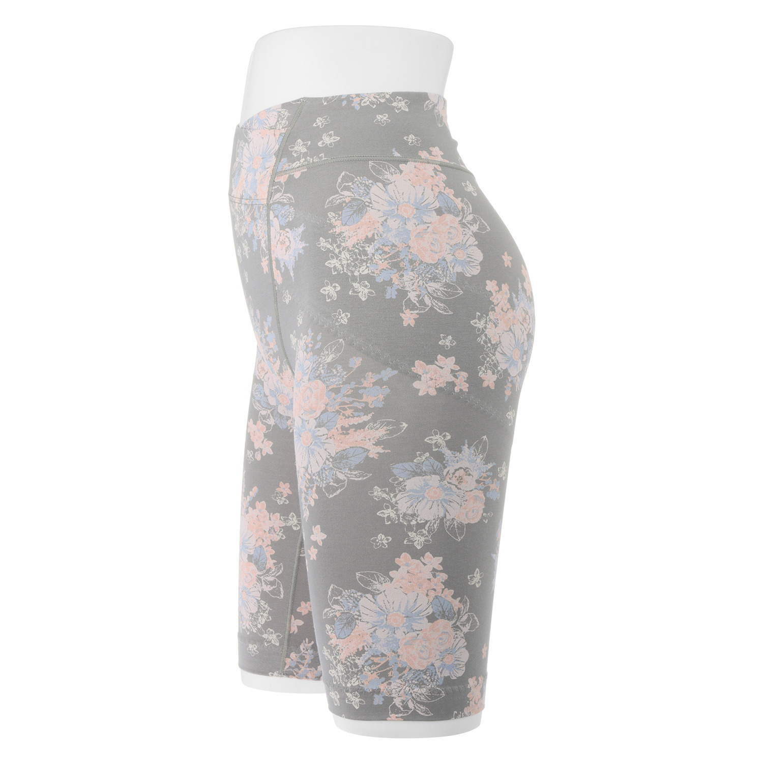 うつくＣ 綿混 すっきりサポート 五分丈ボトム２枚セット