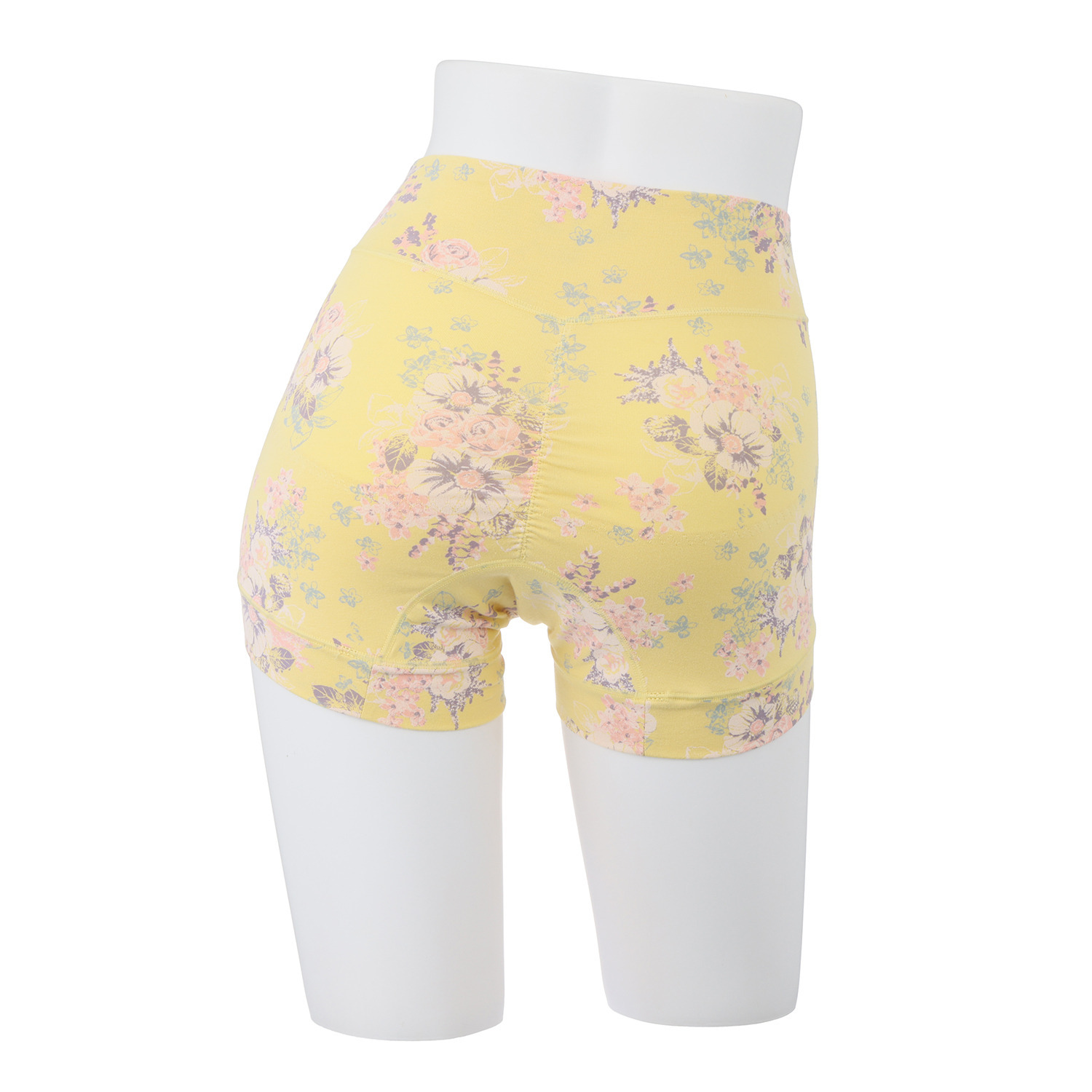 うつくＣ 綿混深ばき すっきりサポート 防水布付一分丈ボトム ２枚セット