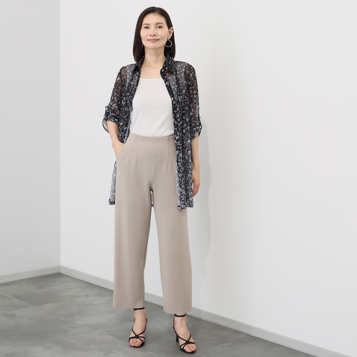 ダジュール セミワイドパンツ