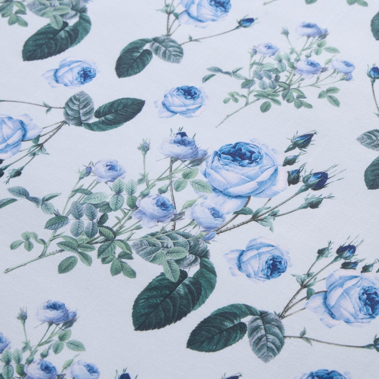 ラ　ルイス ルドゥーテ ブルーローズ マルチカバー ＜１９５×２４０ｃｍ＞