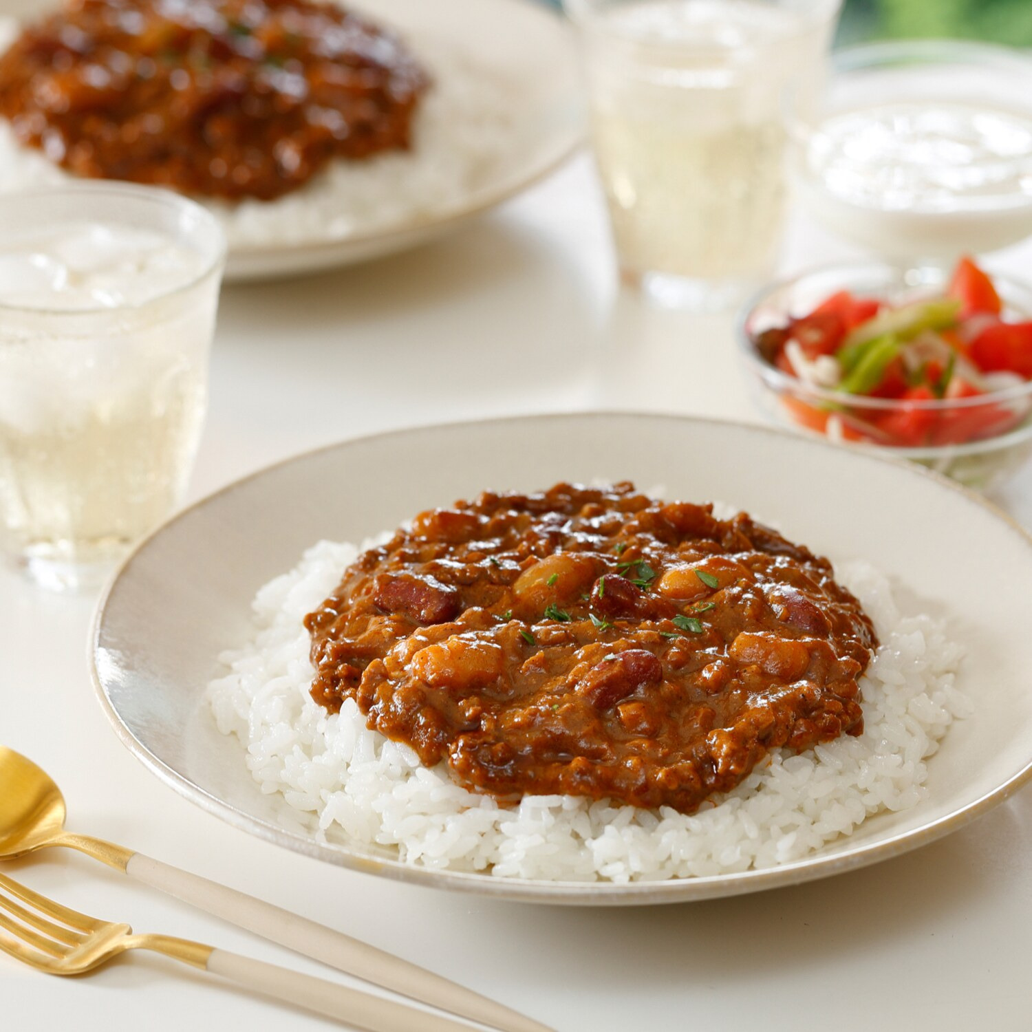 カゴメ ゆっくり味わう 畑のごほうび ごろっとお豆の ベジタブルカレー