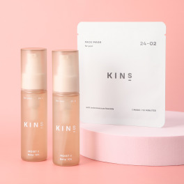 ＫＩＮＳ 美肌菌発想の ハリツヤ潤い美容液 ブースターモイストＩＩ ２本特別セット