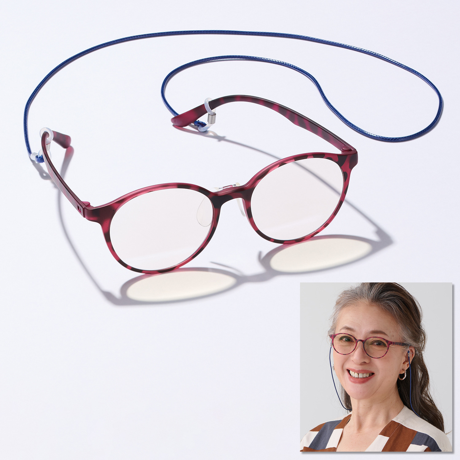 えがお老眼鏡 リーディンググラス （日本光材 　ＳＲ−２２９）