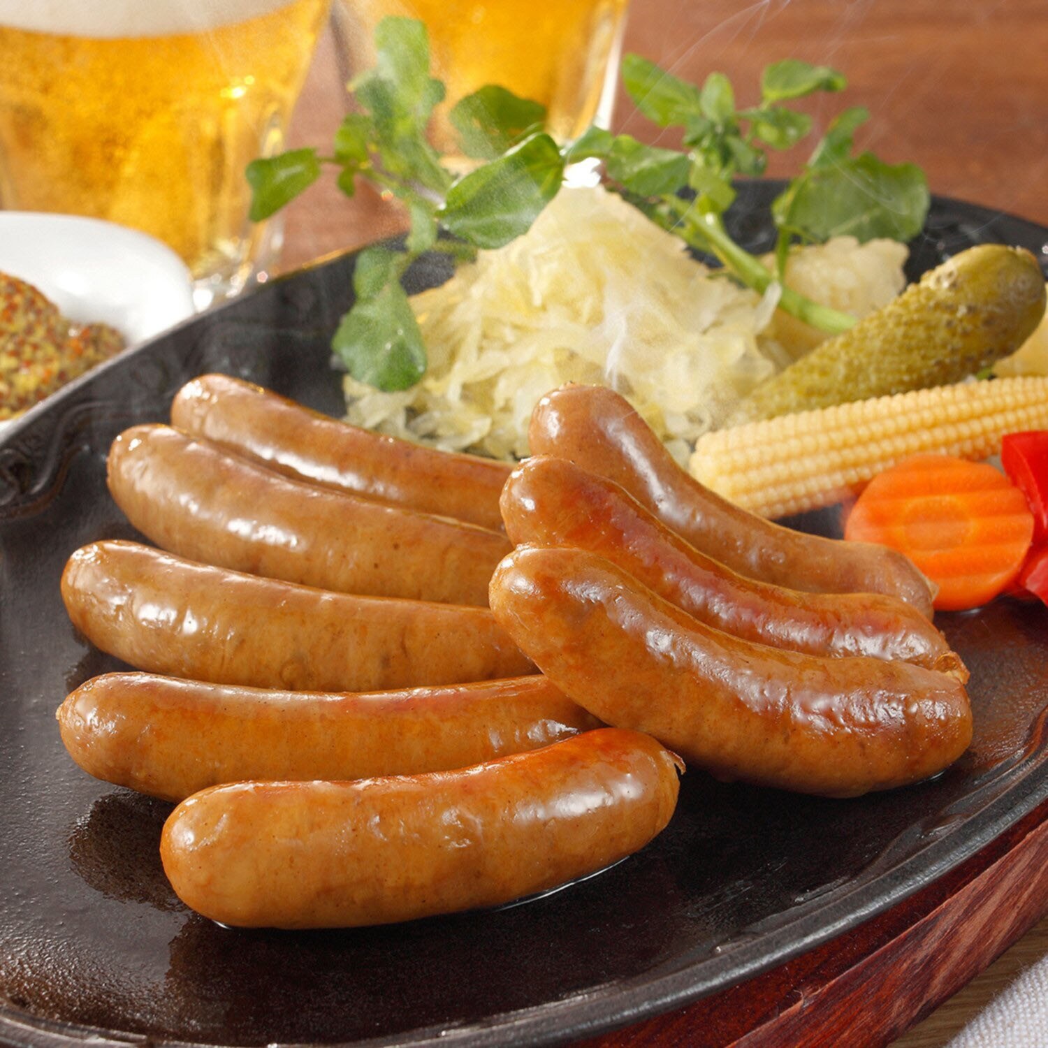 ブルーダー こだわりの ジューシーソーセージ （無塩せき）