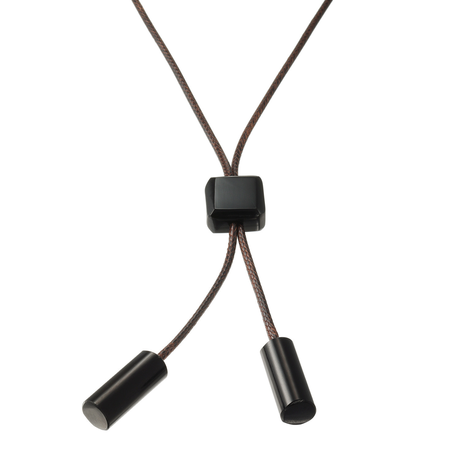 ミル・レーヴ 水牛 オープンワーク スーパーロング コードペンダント