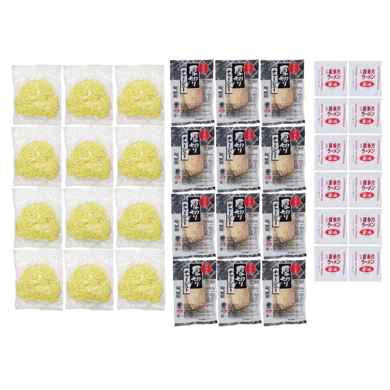 昔ながらのあっさり醤油味 モチモチ熟成麺の 喜多方ラーメン