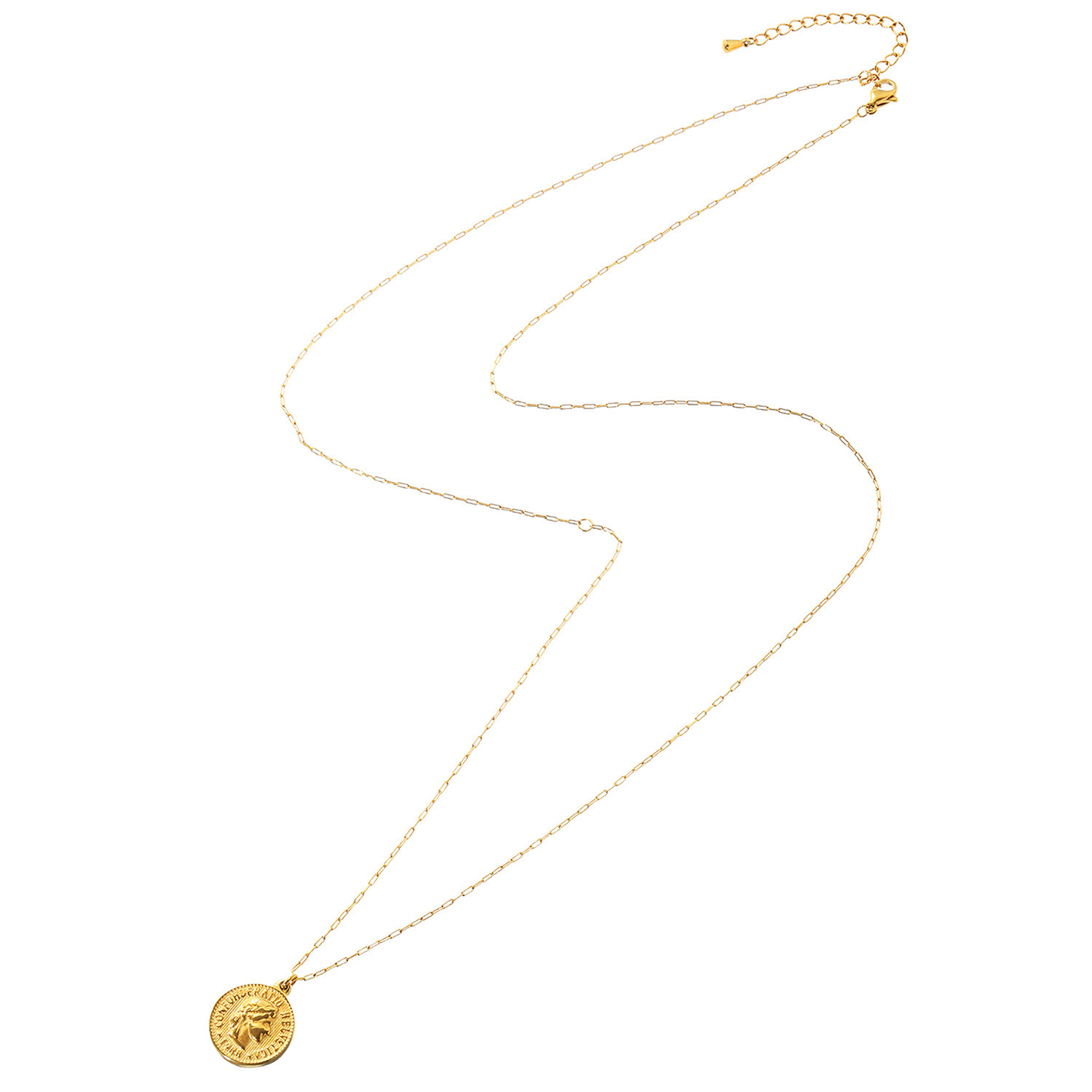 グッシオイタリー コインネックレス