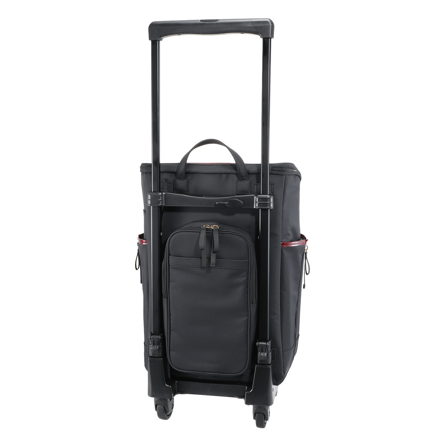 スワニー エナメルフラップキャリー ４輪ストッパー付き Ｔ２キャスターモデル ＜Ｌサイズ＞