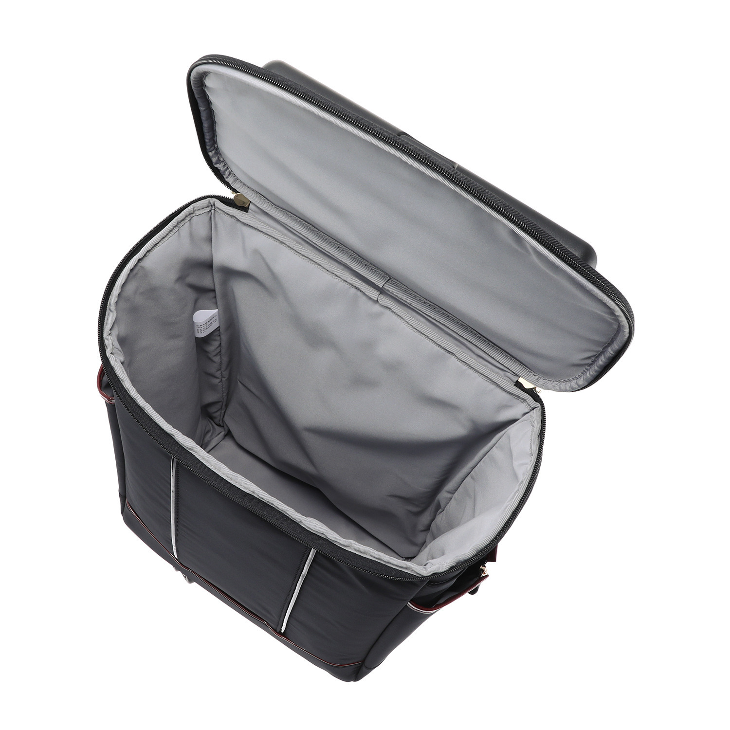 スワニー エナメルフラップキャリー ４輪ストッパー付き Ｔ２キャスターモデル ＜Ｌサイズ＞