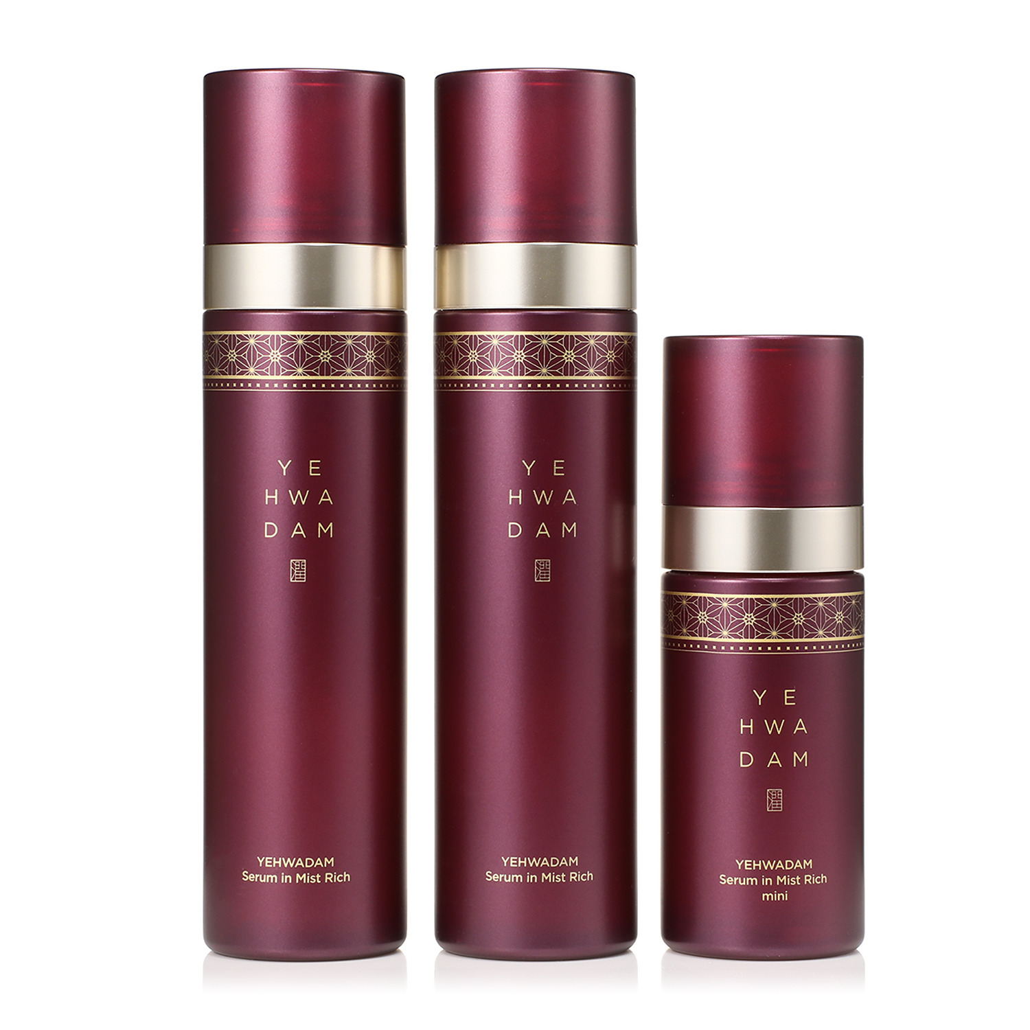 ザ　フェイスショップ いつでも潤いチャージ！ なめらかハリツヤ肌へ イェファダム オールインワン セラム　イン ミスト　リッチ ２．４本分セット 