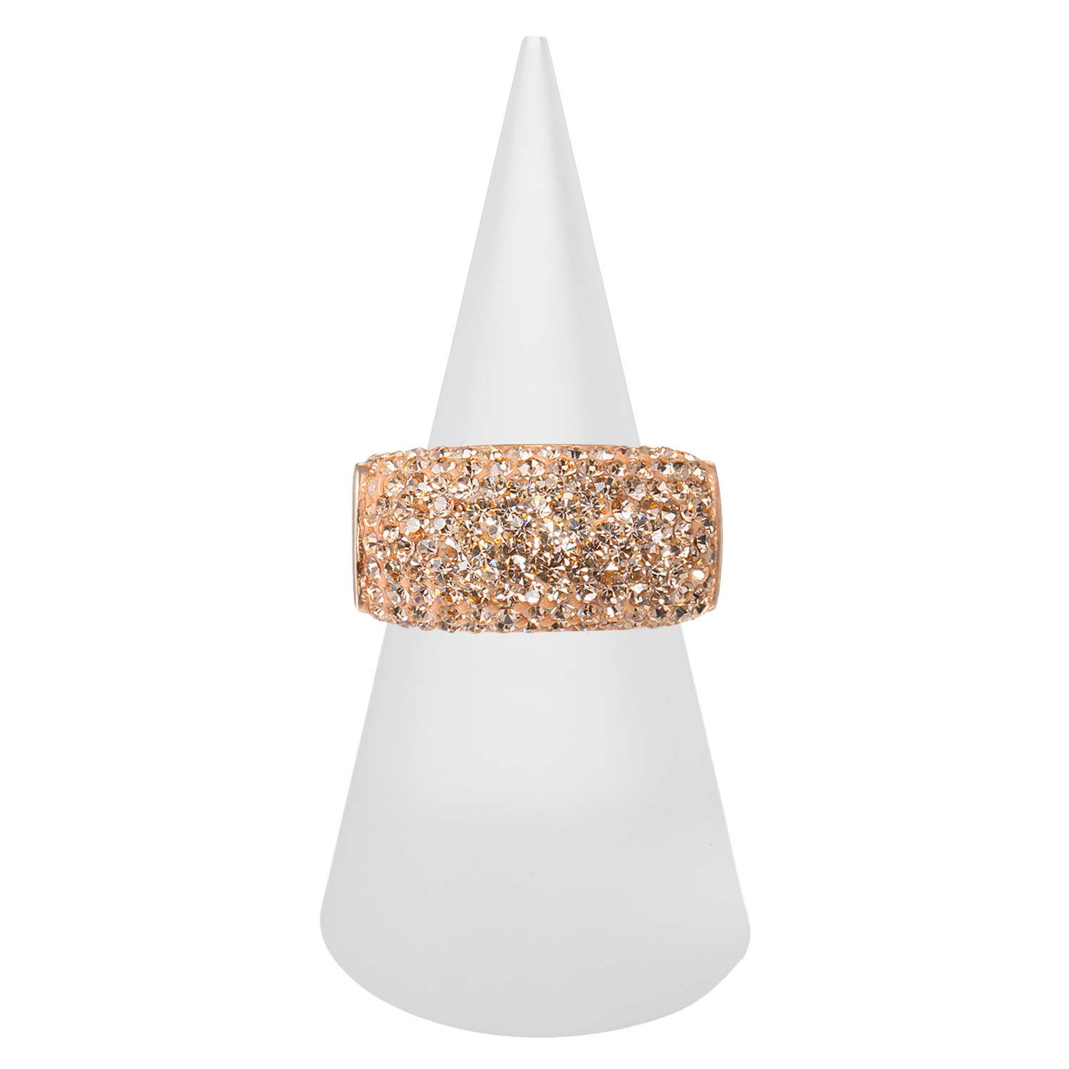 エービーステン ステンレス クリスタルガラス スクエア パヴェリング