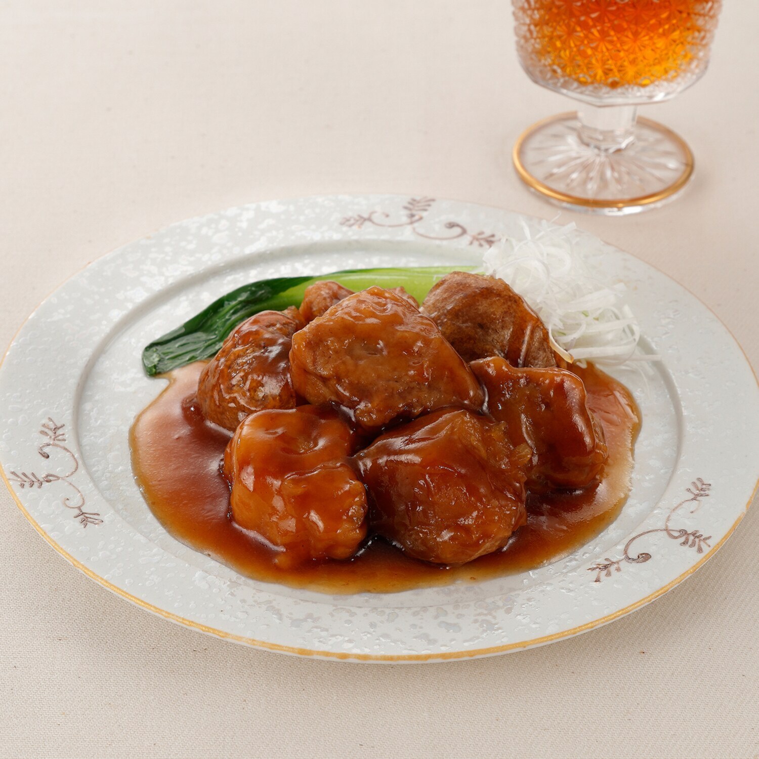 赤坂　中国料理 メゾン・ド・ユーロン 天然まぐろと インカのめざめの甘酢餡