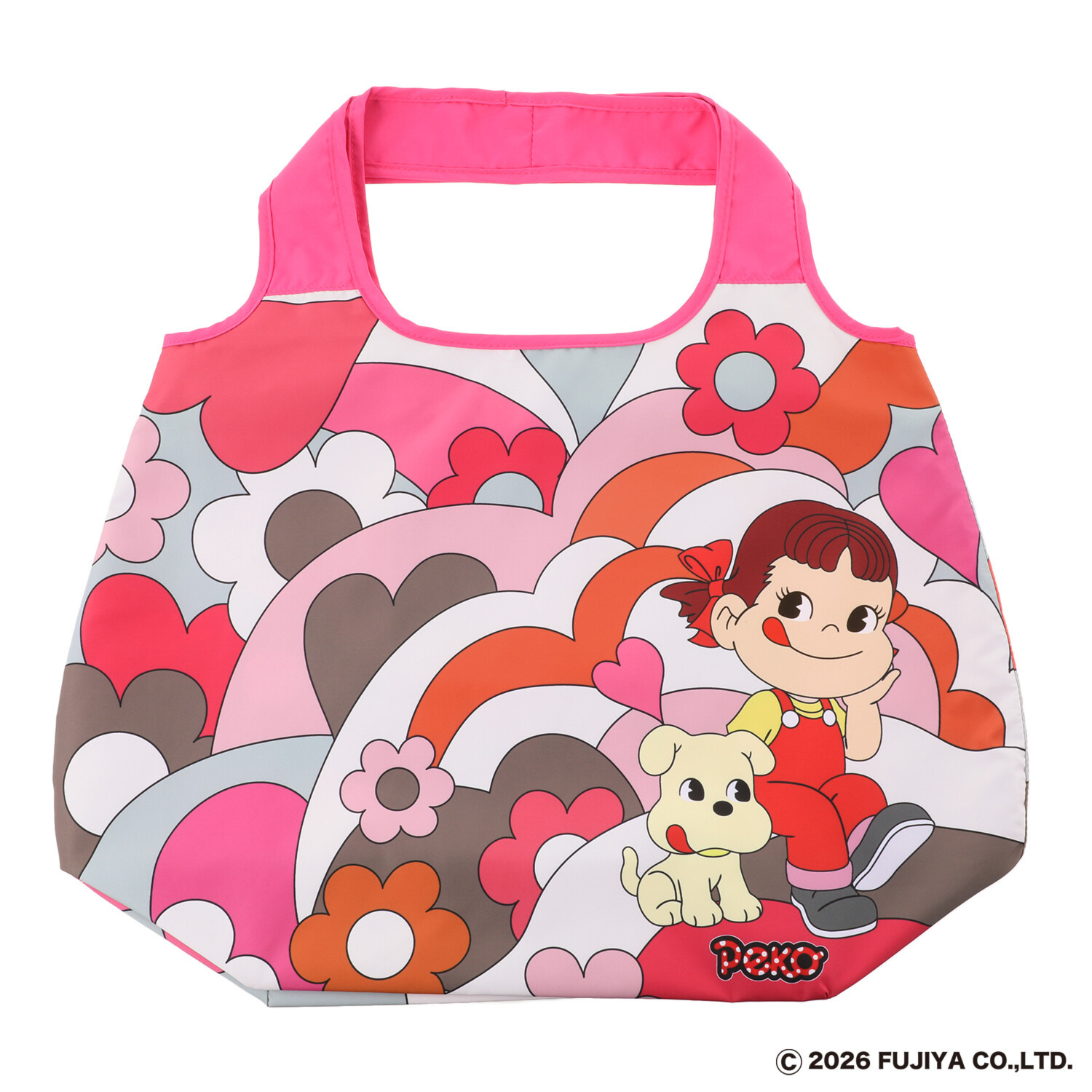 ペコちゃん ポケッタブルマイバッグ 