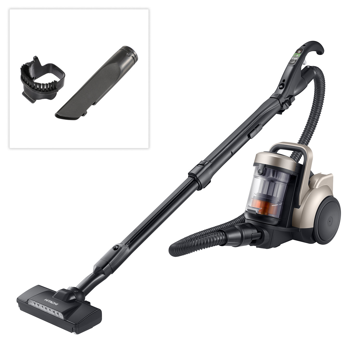 日立 強力パワー＆軽量ボディ！ サイクロン式クリーナー パワかるサイクロン ＣＶ−ＳＰ３００Ｌ