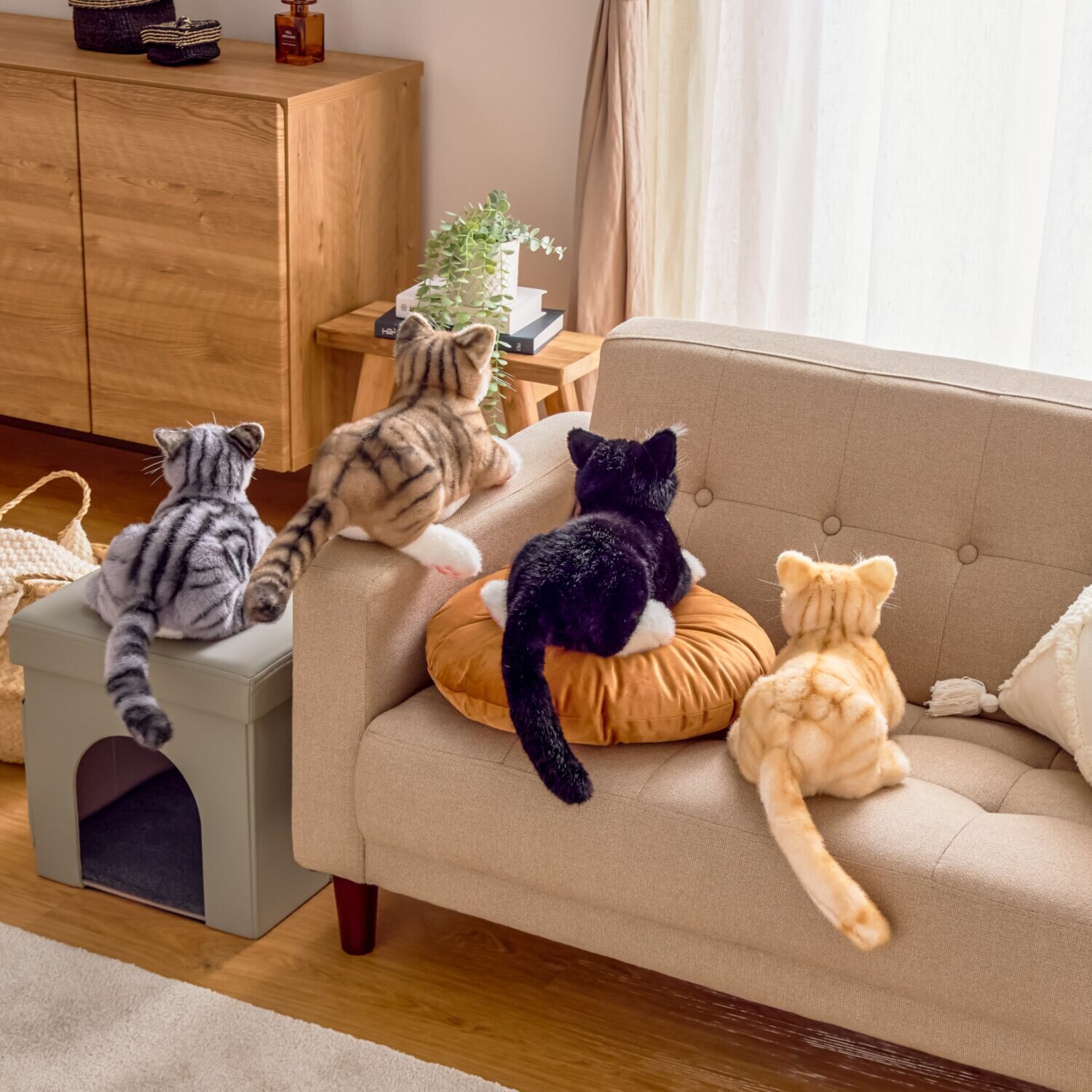 ペットのように 鳴いて応えてくれる なでなでねこちゃんＥＸ