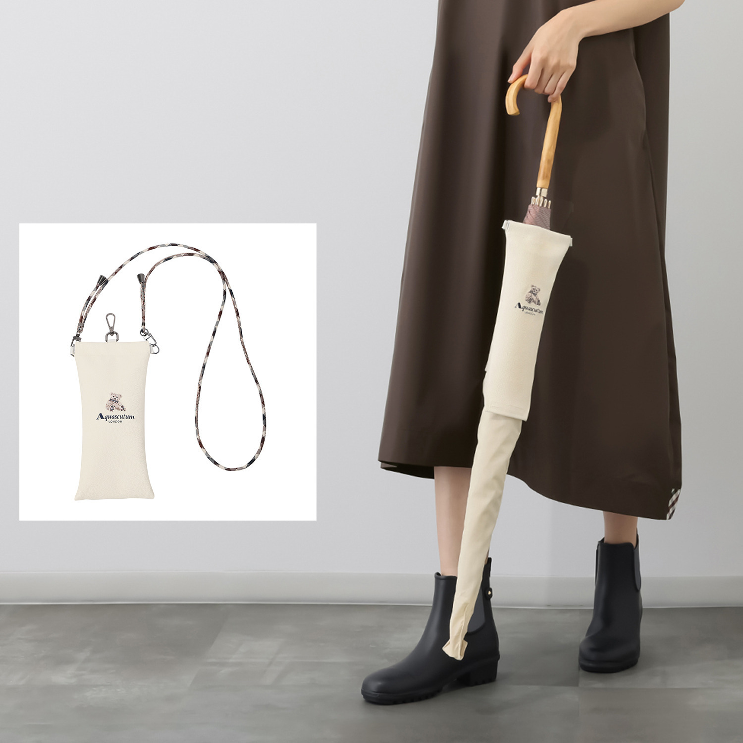 アクアスキュータム コンパクト アンブレラケース