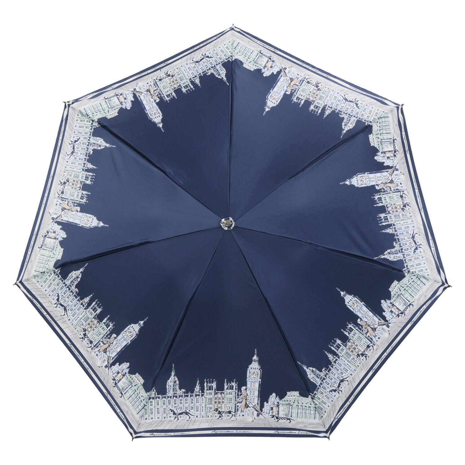 アクアスキュータム ウォーキングガール デザイン 折りたたみ傘