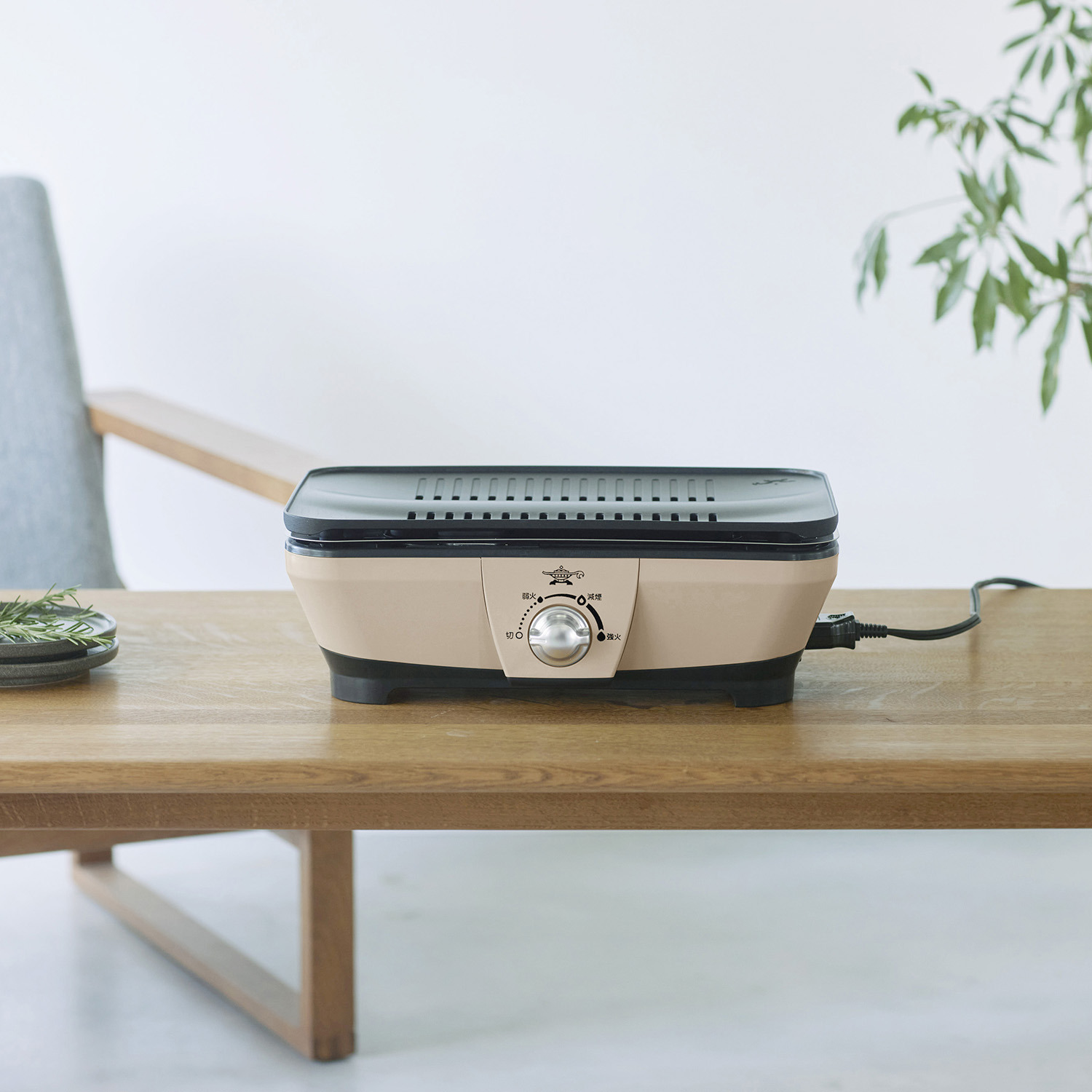 アラジン 煙や匂いをおさえ 美味しく焼きあげる！ わずか約０．２秒で発熱 グラファイトミニグリラー 特別セット