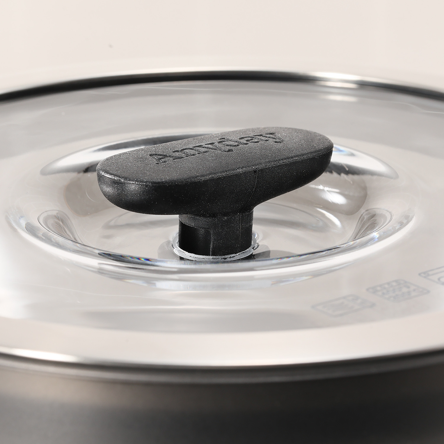 これ１つで 下ごしらえ！調理！ サーブ！保存！ができる 簡単に お料理が楽しめる調理器具 マイヤーエニデイブラック レシピ増量２ピースセット ＜１８ｃｍ＆１４ｃｍ＞