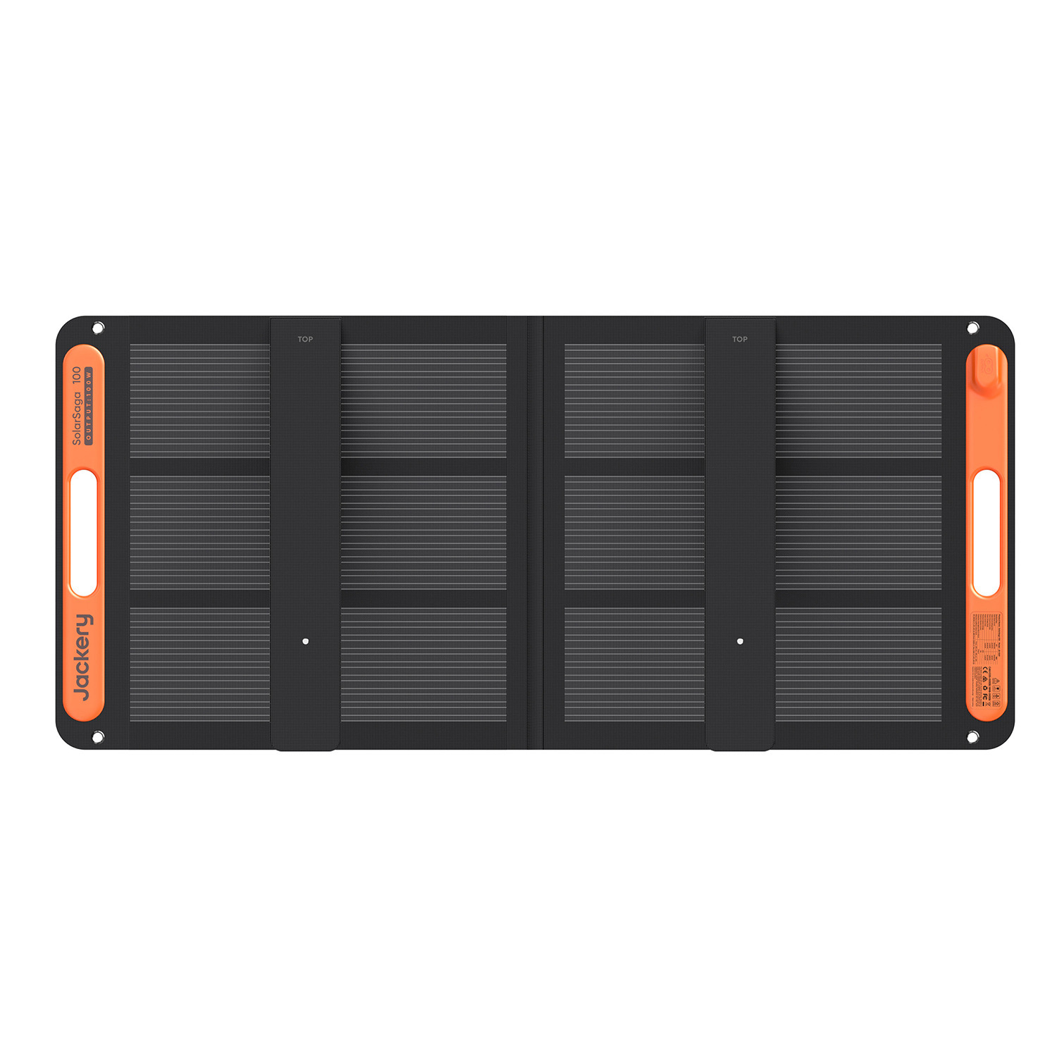 ジャクリ 停電時も安心発電 太陽光だけで充電できる！ ソーラーパネル ＪＳ−１００Ｆ 