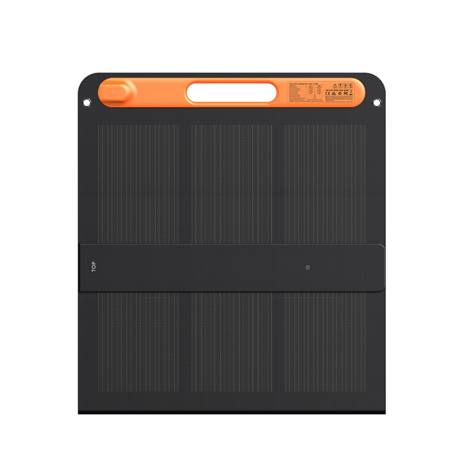 ジャクリ 停電時も安心発電 太陽光だけで充電できる！ ソーラーパネル ＪＳ−１００Ｆ 