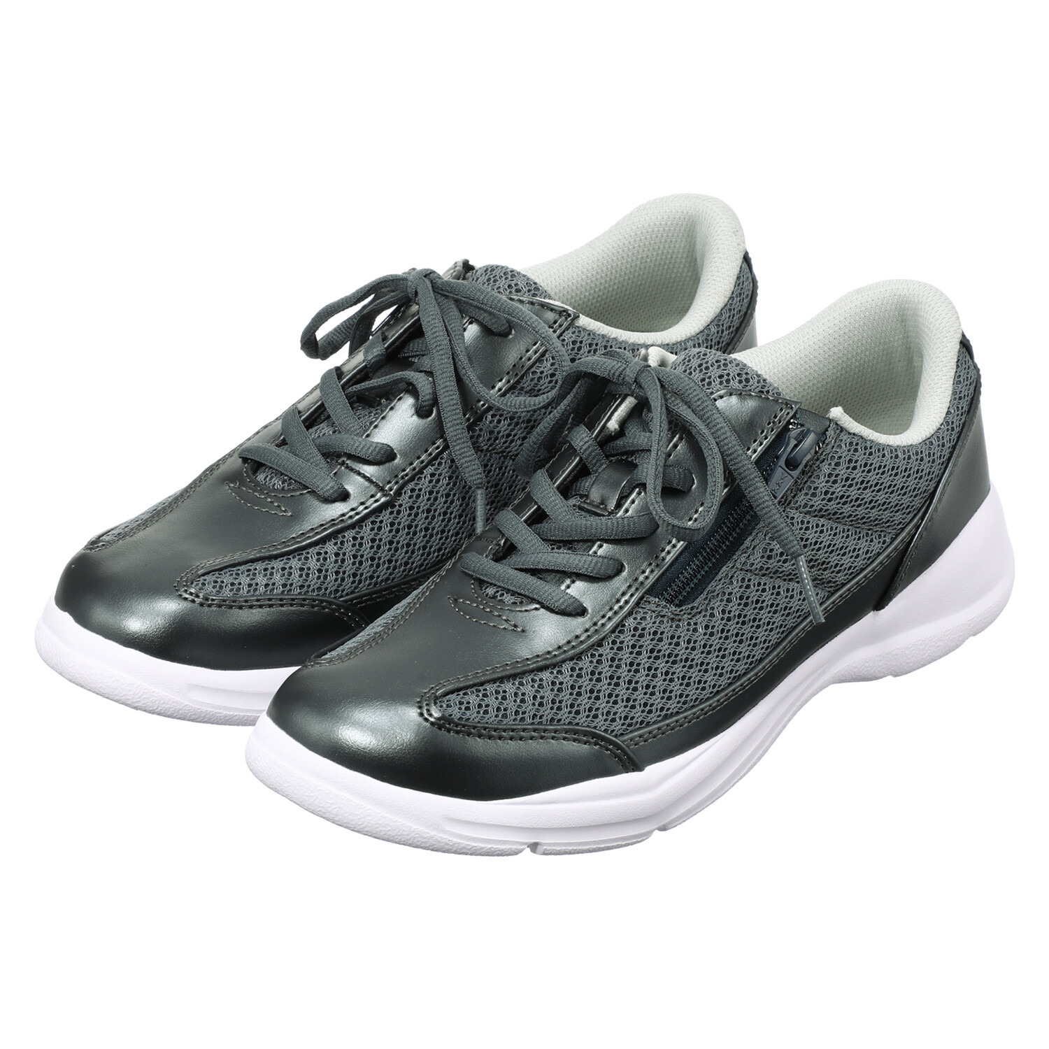 リラクサー メッシュ サイドファスナー付 スニーカー＜レディース＞