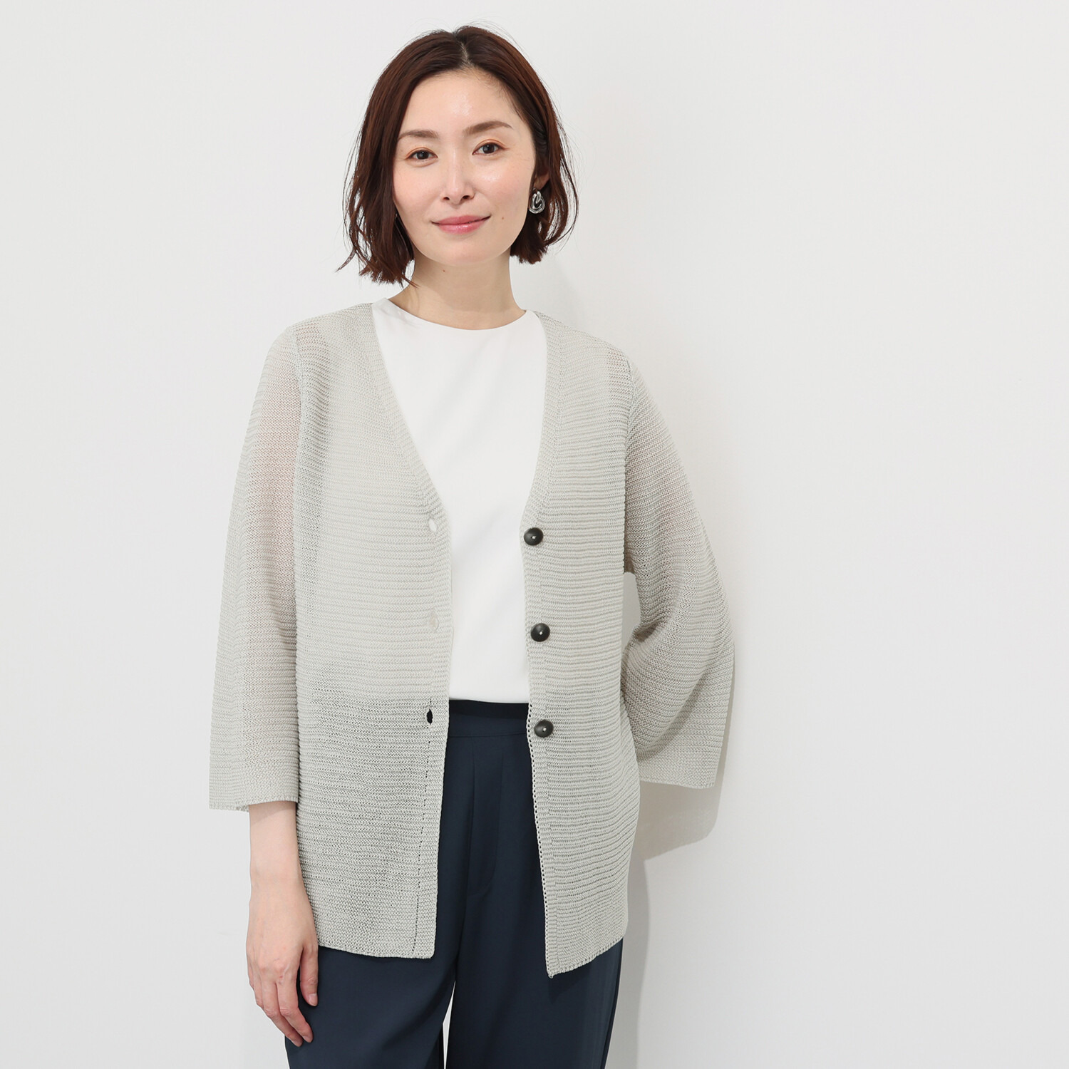 ダジュール 上質スタイル カーディガン