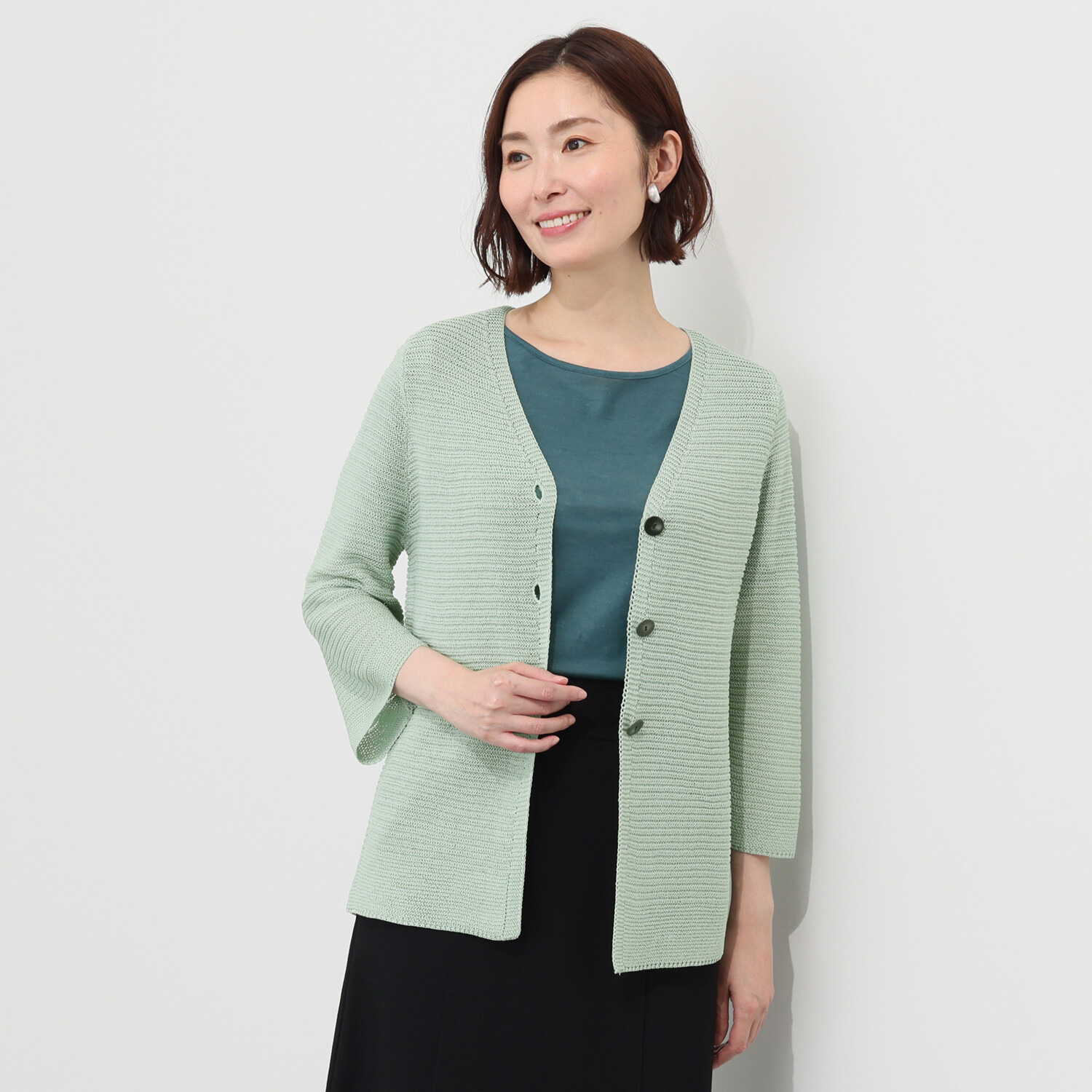 ダジュール 上質スタイル カーディガン