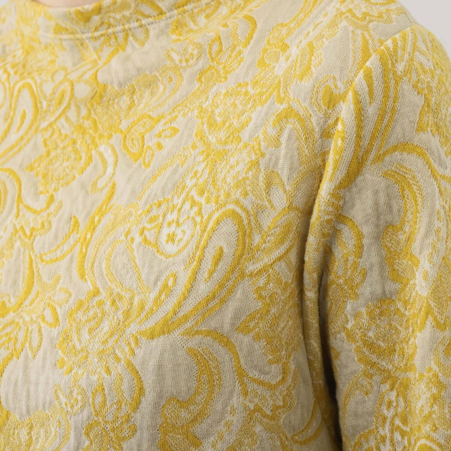 プレンディソール ふくれジャガード ペイズリー柄チュニック