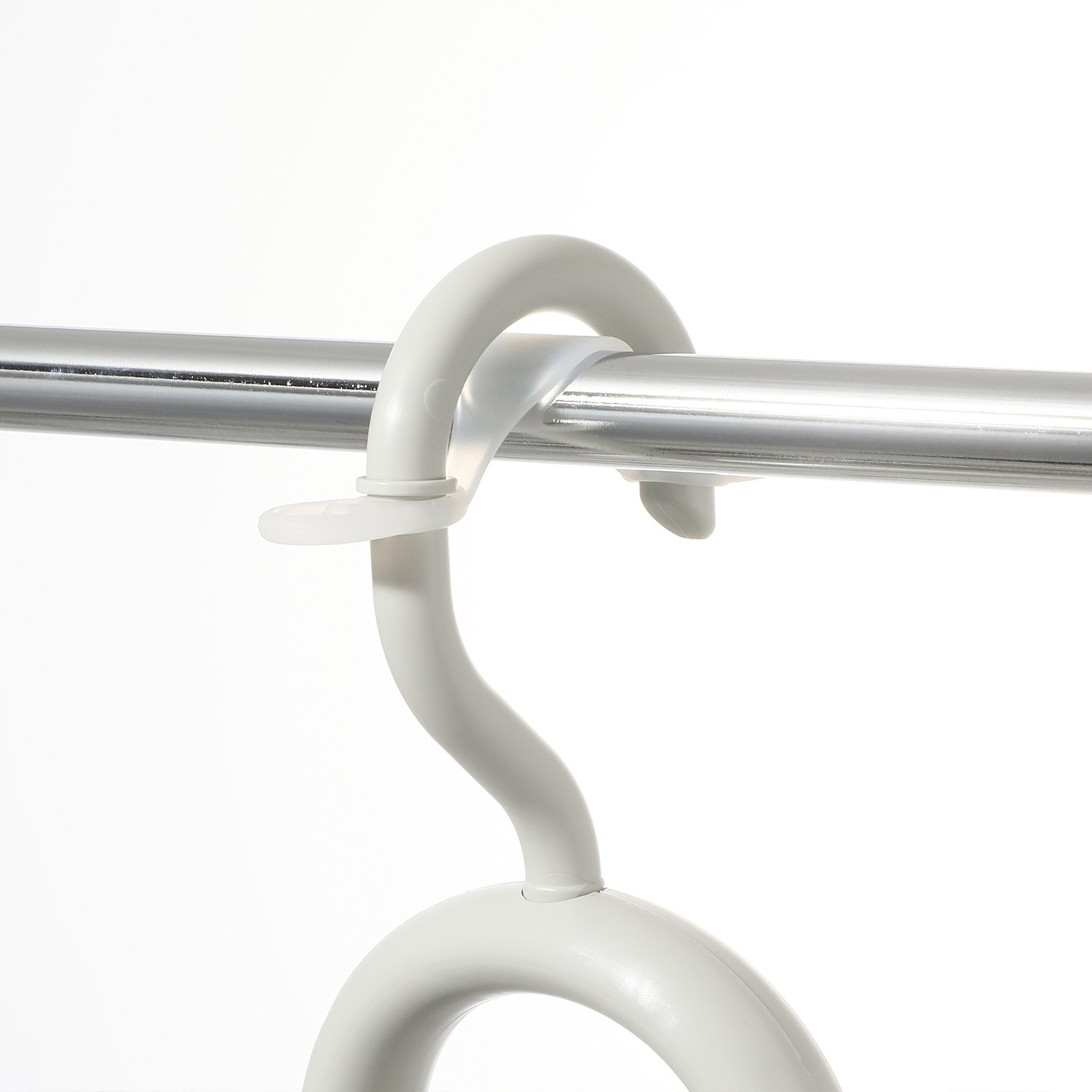 面倒な洗濯干しと 取込をワンタッチで解決！ かたてで干せる 一度に取れる ピンチハンガー カシャリア