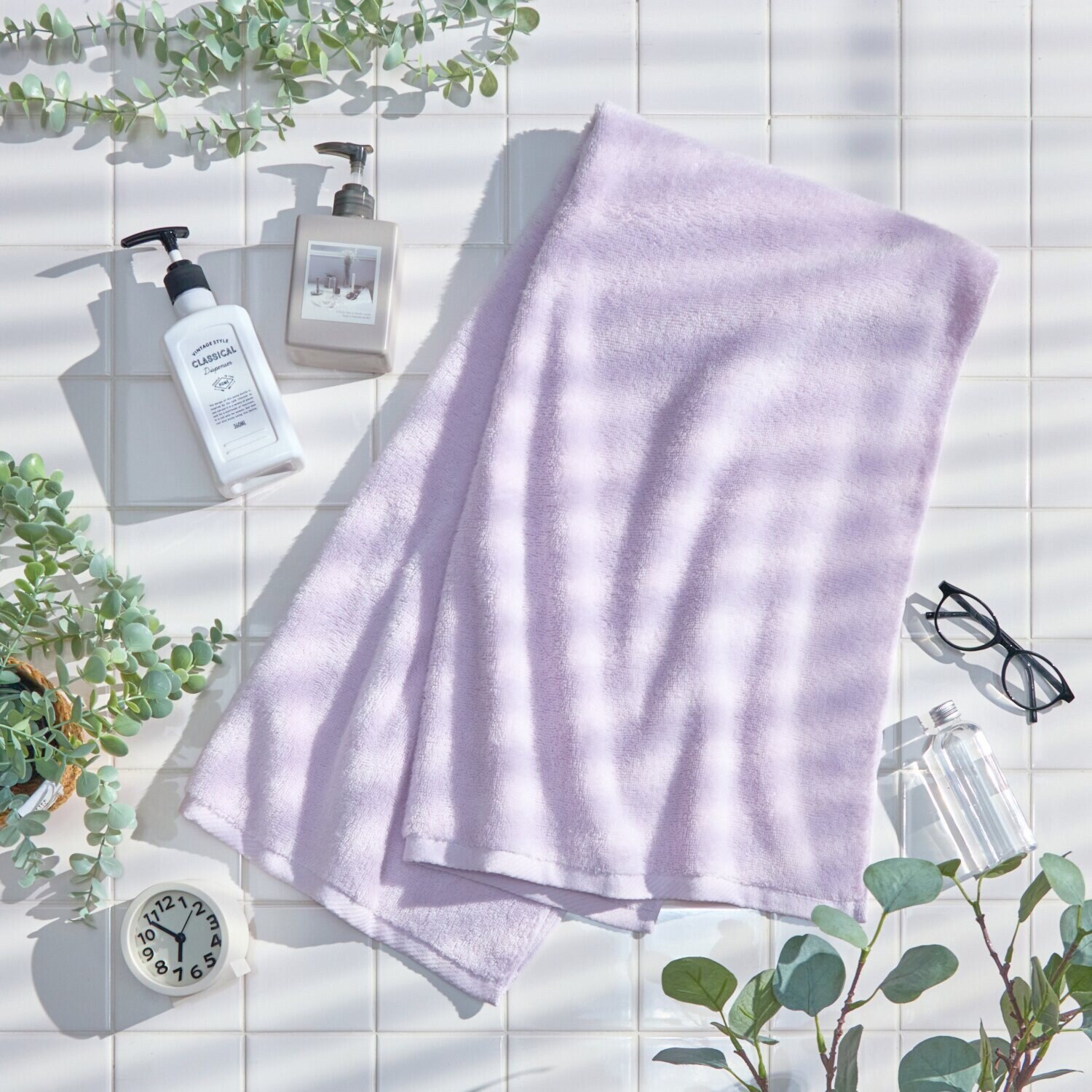 エアーかおるオーガニック ボブパイルスーパーソフト バスタオル