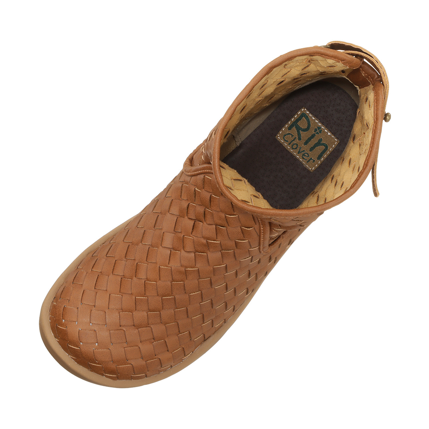 リン・クローバー 名作の予感！ メッシュデザイン 軽量厚底ショートブーツ