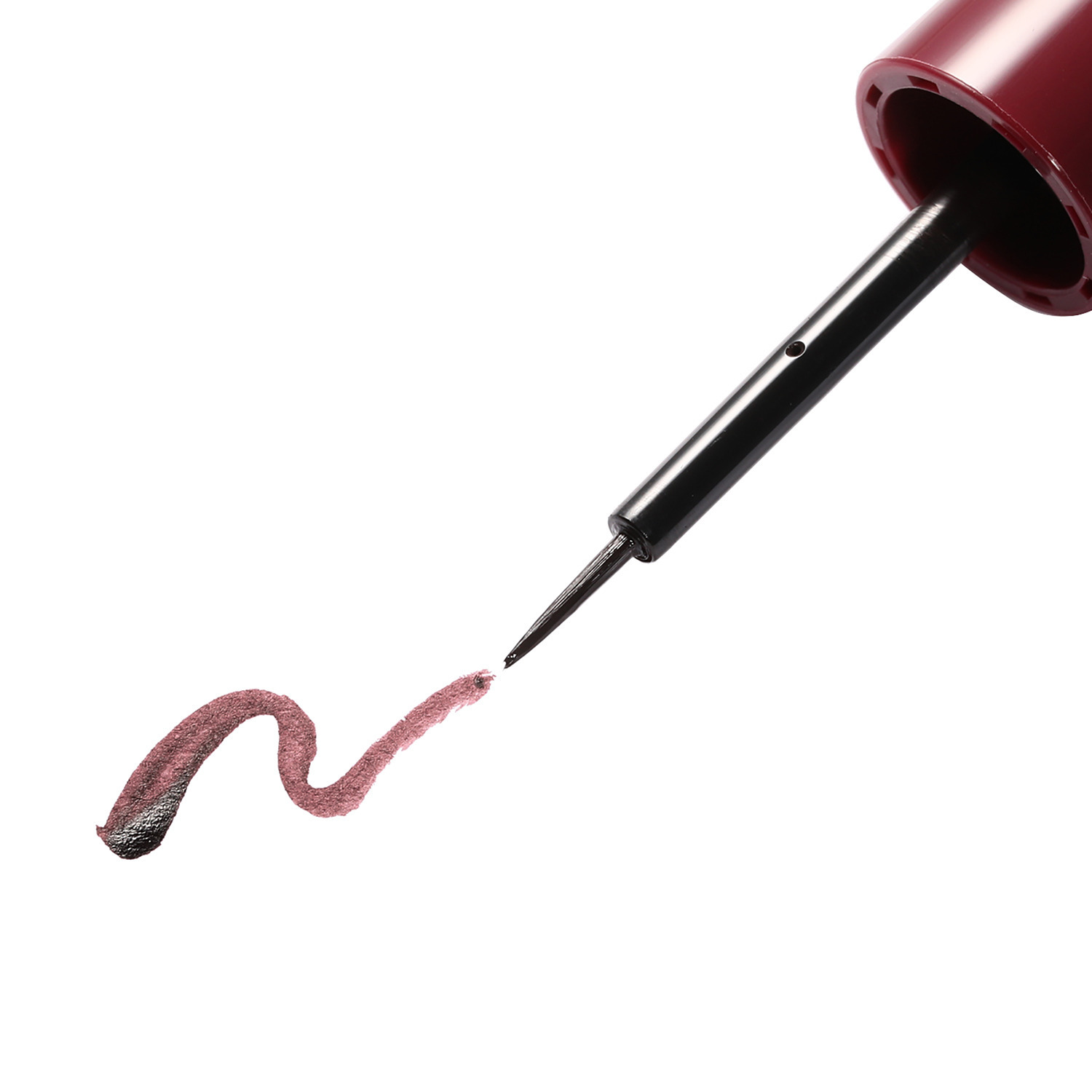 アートメイク 水・汗・皮脂に強い！ ひと塗りできれいに発色 描きやすい極細筆 セラムアイライナー ２本セット 