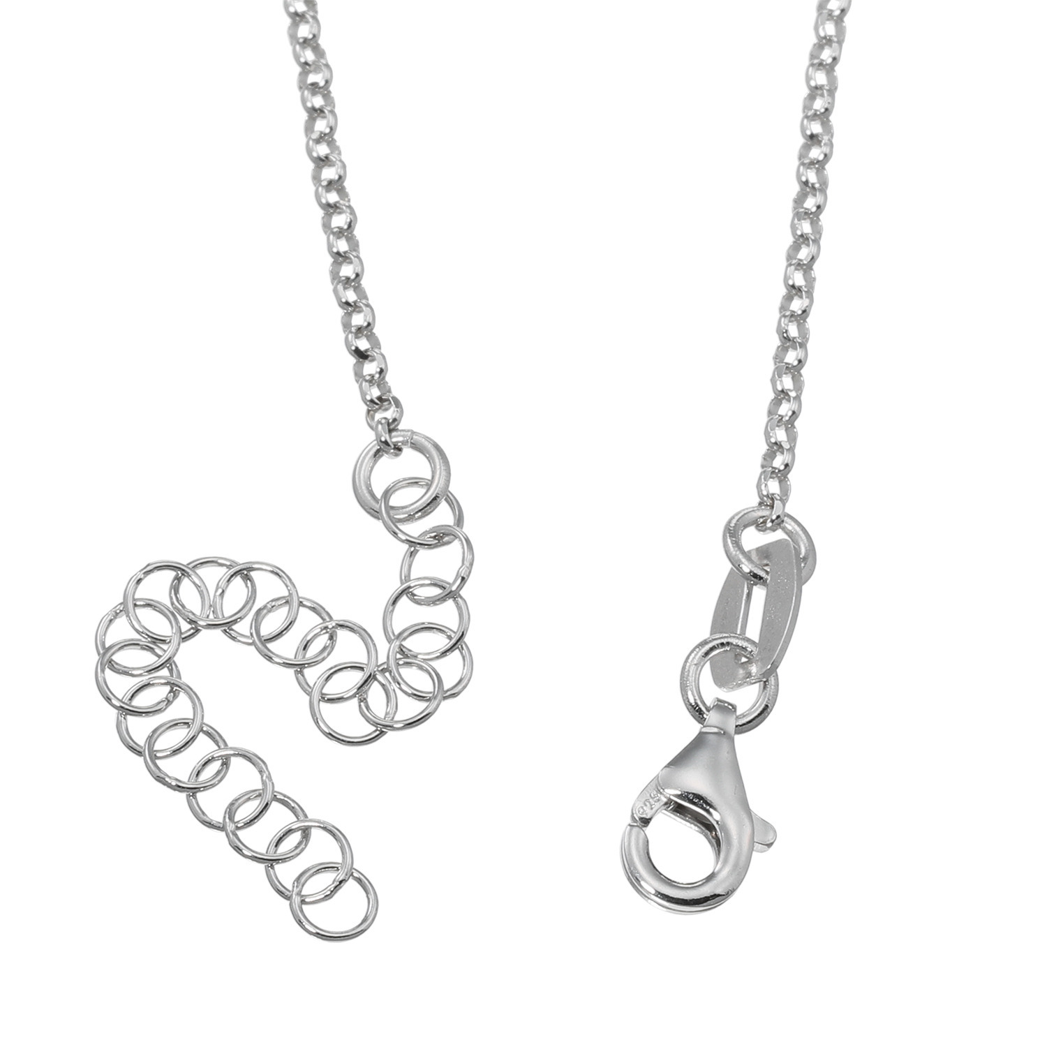 イーシア シルバー ジェムストーン オーバルデザイン ペンダント