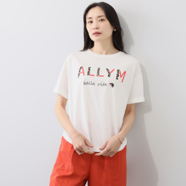 アリュメット アニマルロゴ Ｔシャツ “ＡＬＬＹＭ”