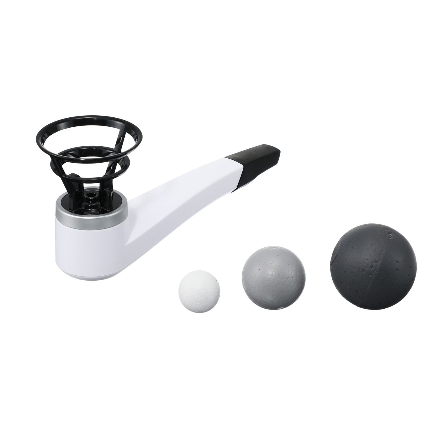 流体力学×人間工学に 基づいた設計 息を吐くだけで 楽しみながら続けられる 長息パイプ