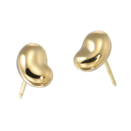 ケーグランツ １８Ｋ ビーンズモティーフ ピアス