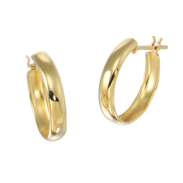 ケーグランツ １８Ｋ フープピアス