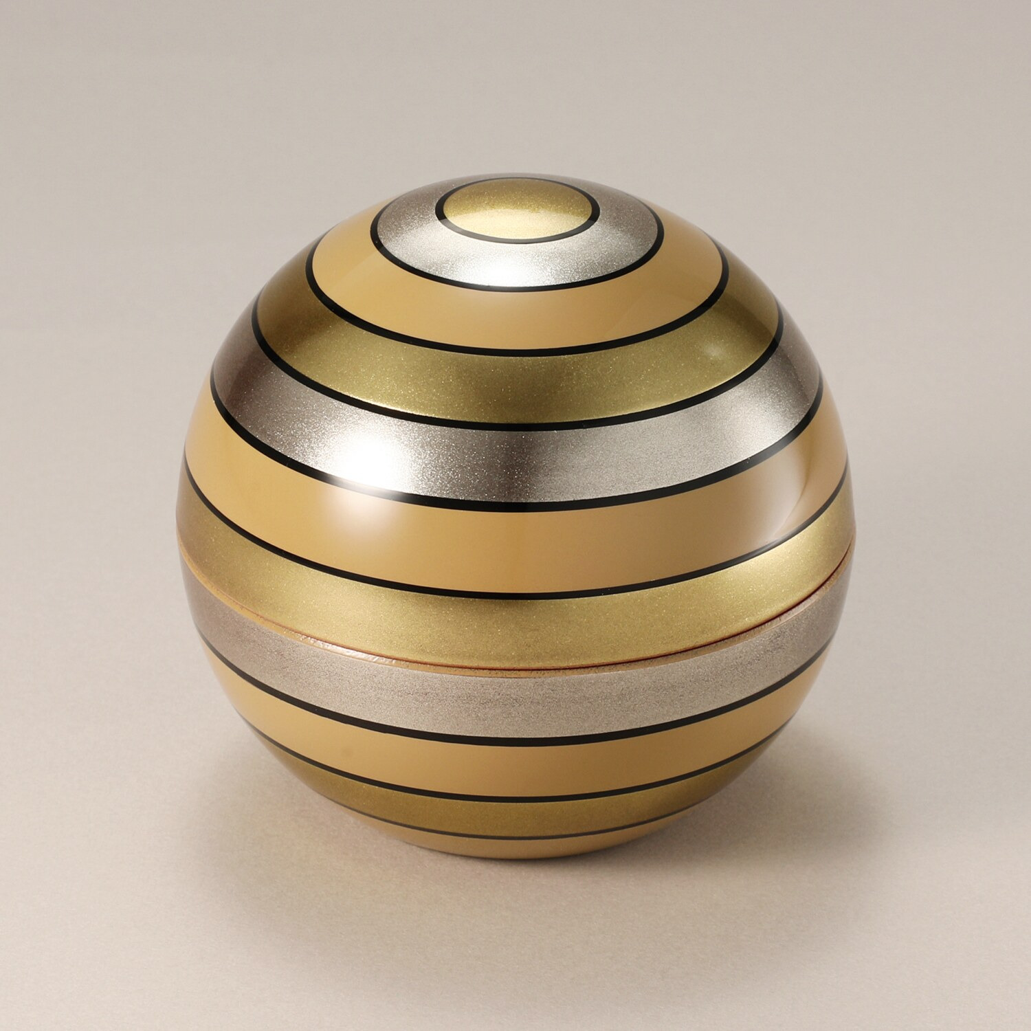 山中塗り 宝独楽 てまり蓋付き小鉢