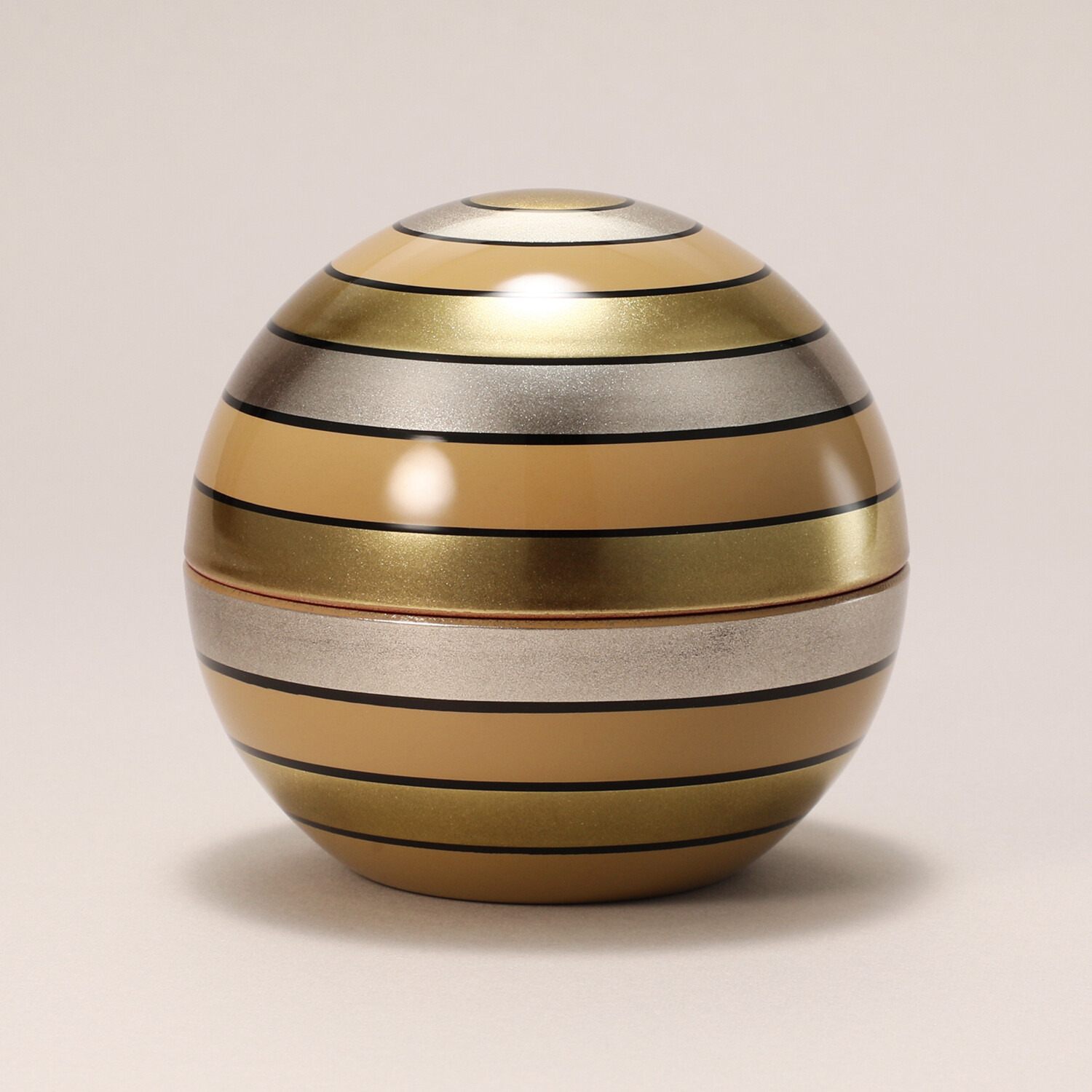 山中塗り 宝独楽 てまり蓋付き小鉢