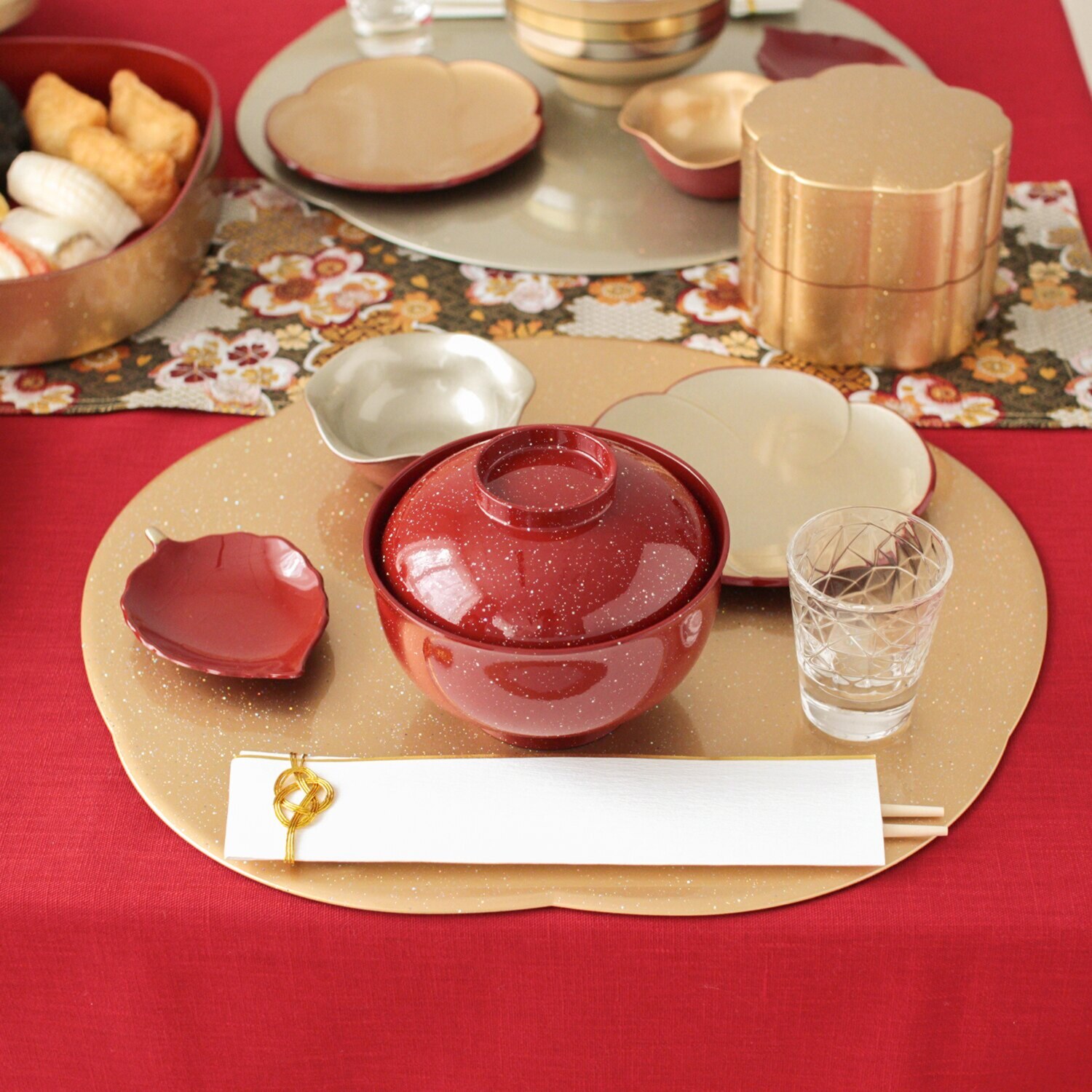 ジュエルキラメキ 蓋付き椀